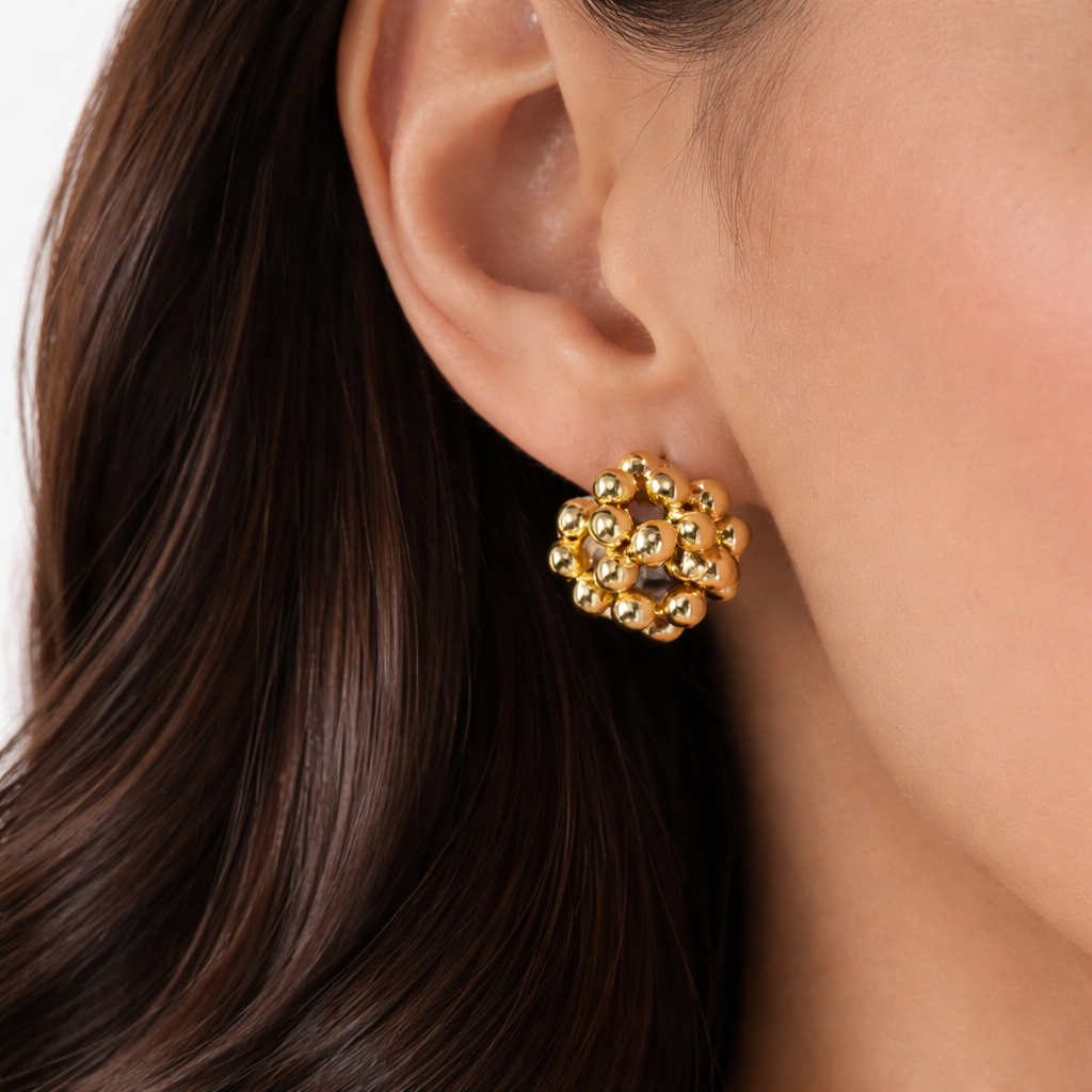 Aro Multi Bubbles Round Stud