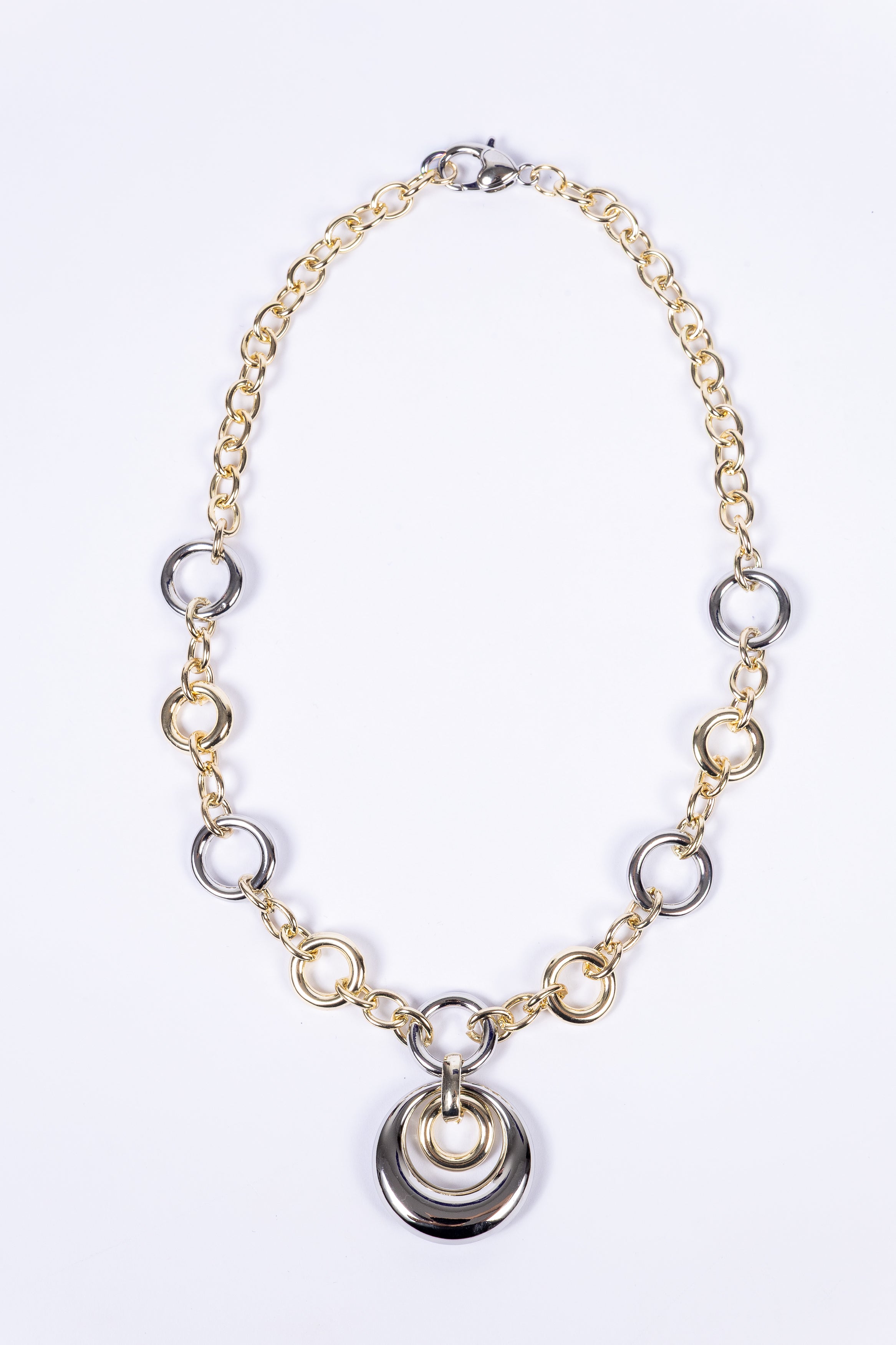 Collar SuperCircle Bicolor Choker