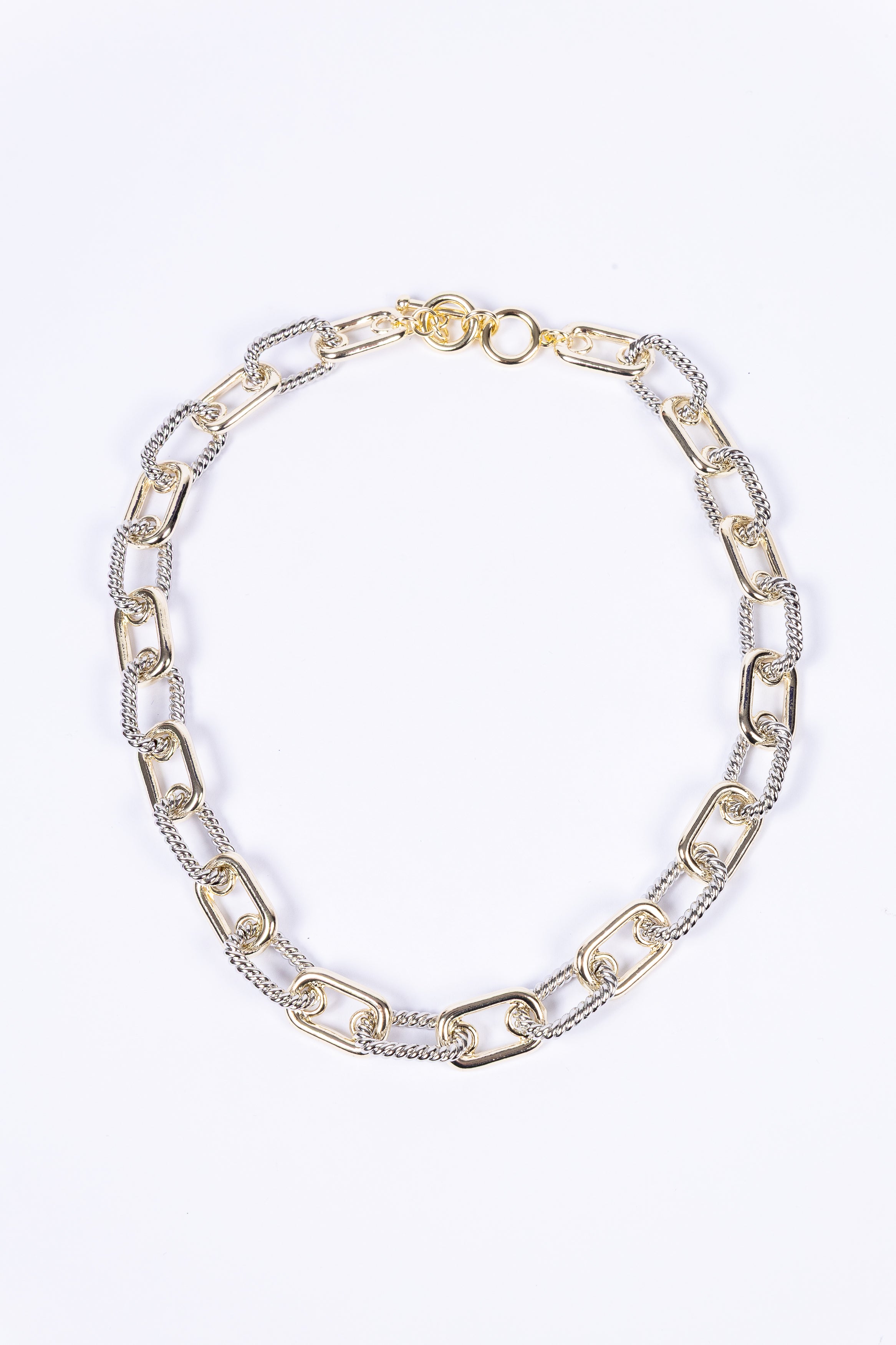 Collar Chunky Mumu Bicolor Square Toggle