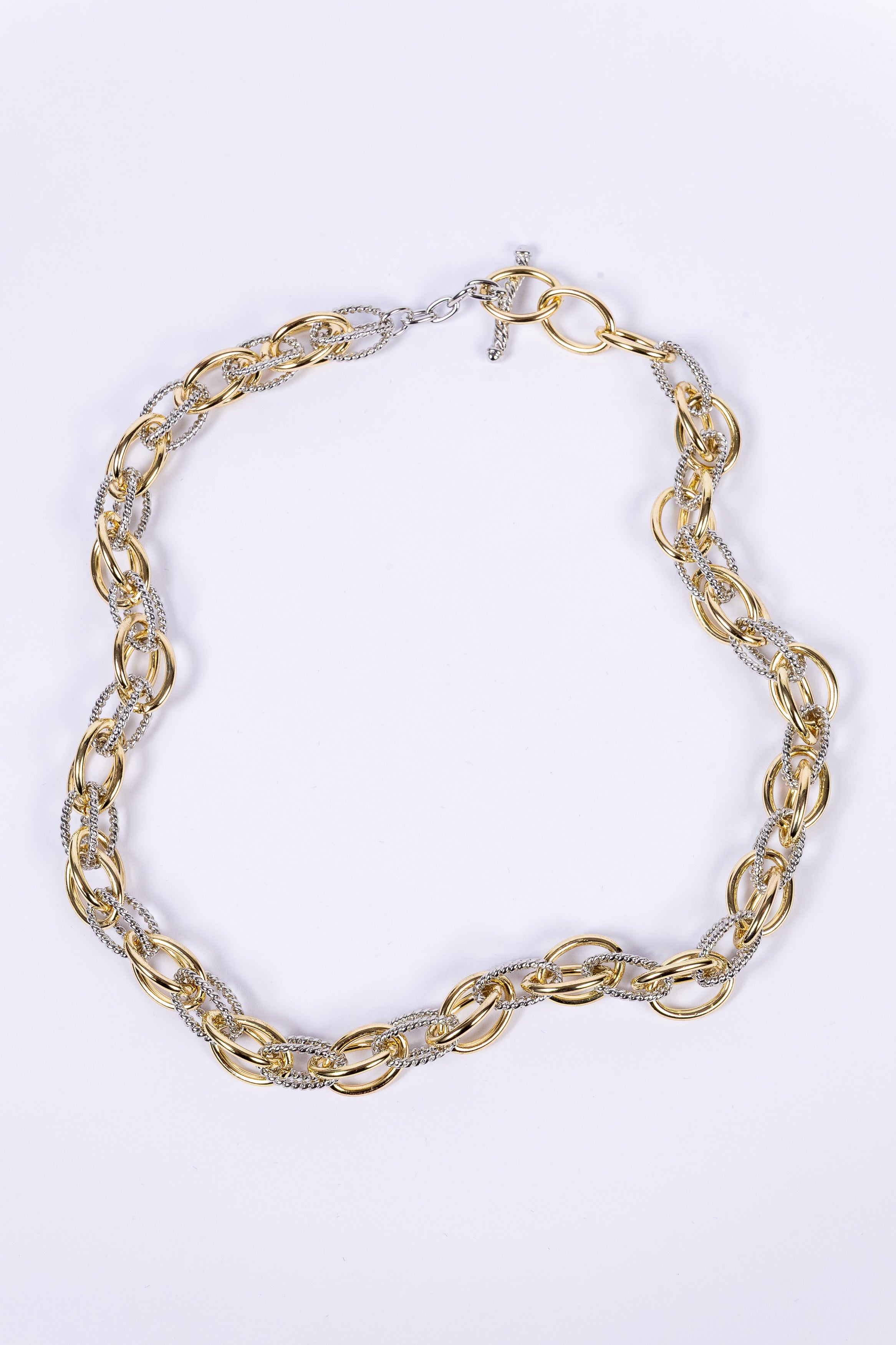 Collar Inside Double Mumu Toggle