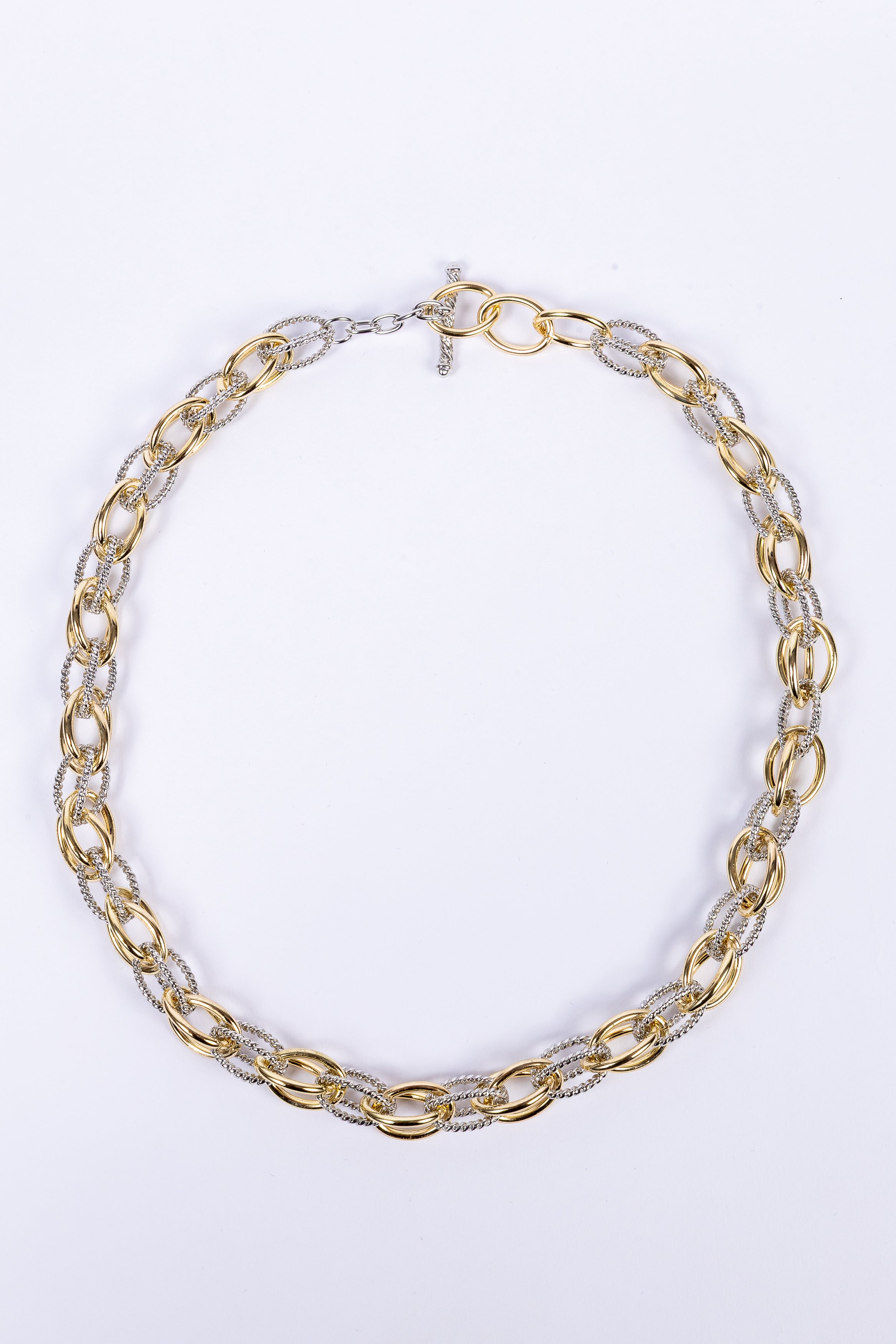 Collar Inside Double Mumu Toggle