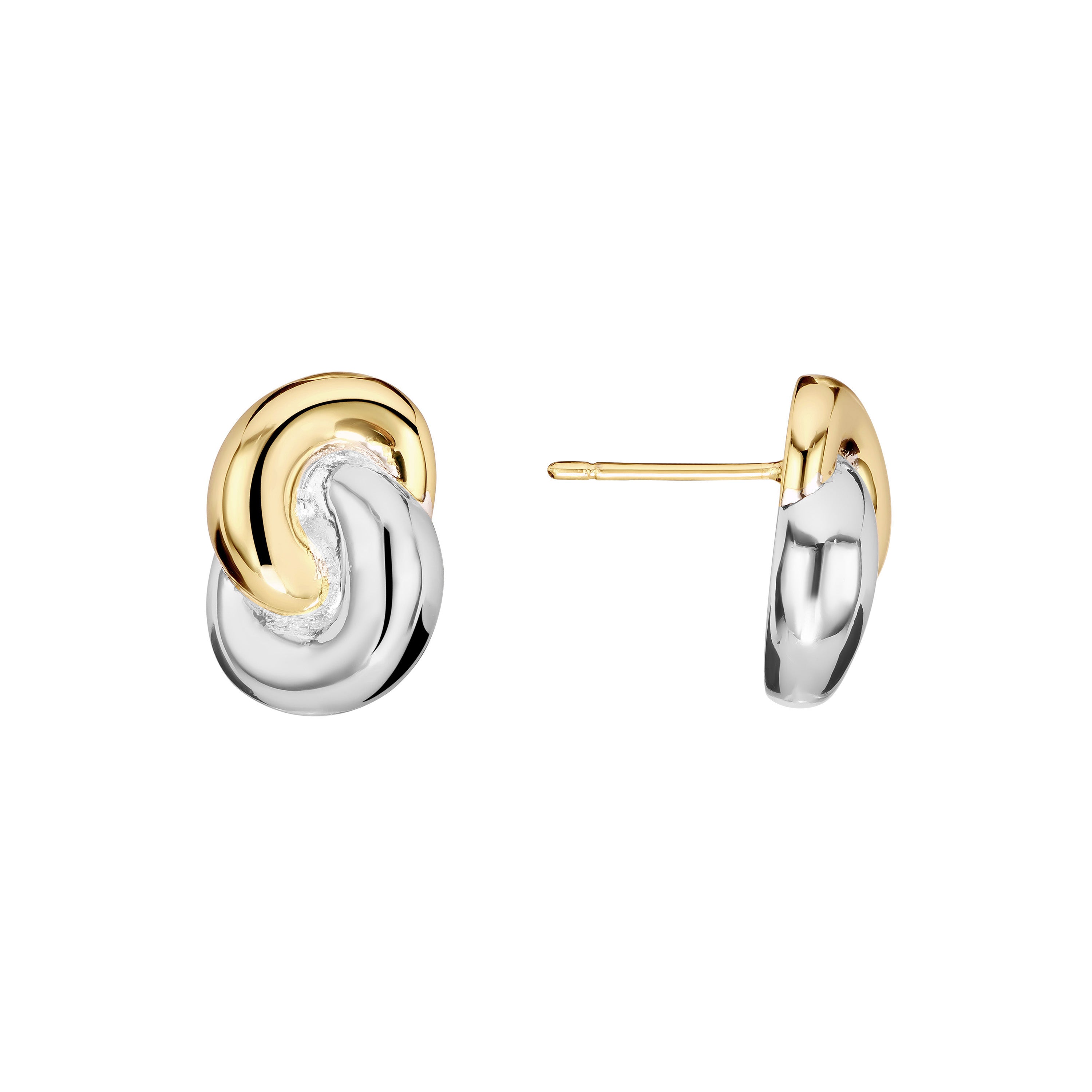 Aro Bicolor Gran Chunky Knot Stud