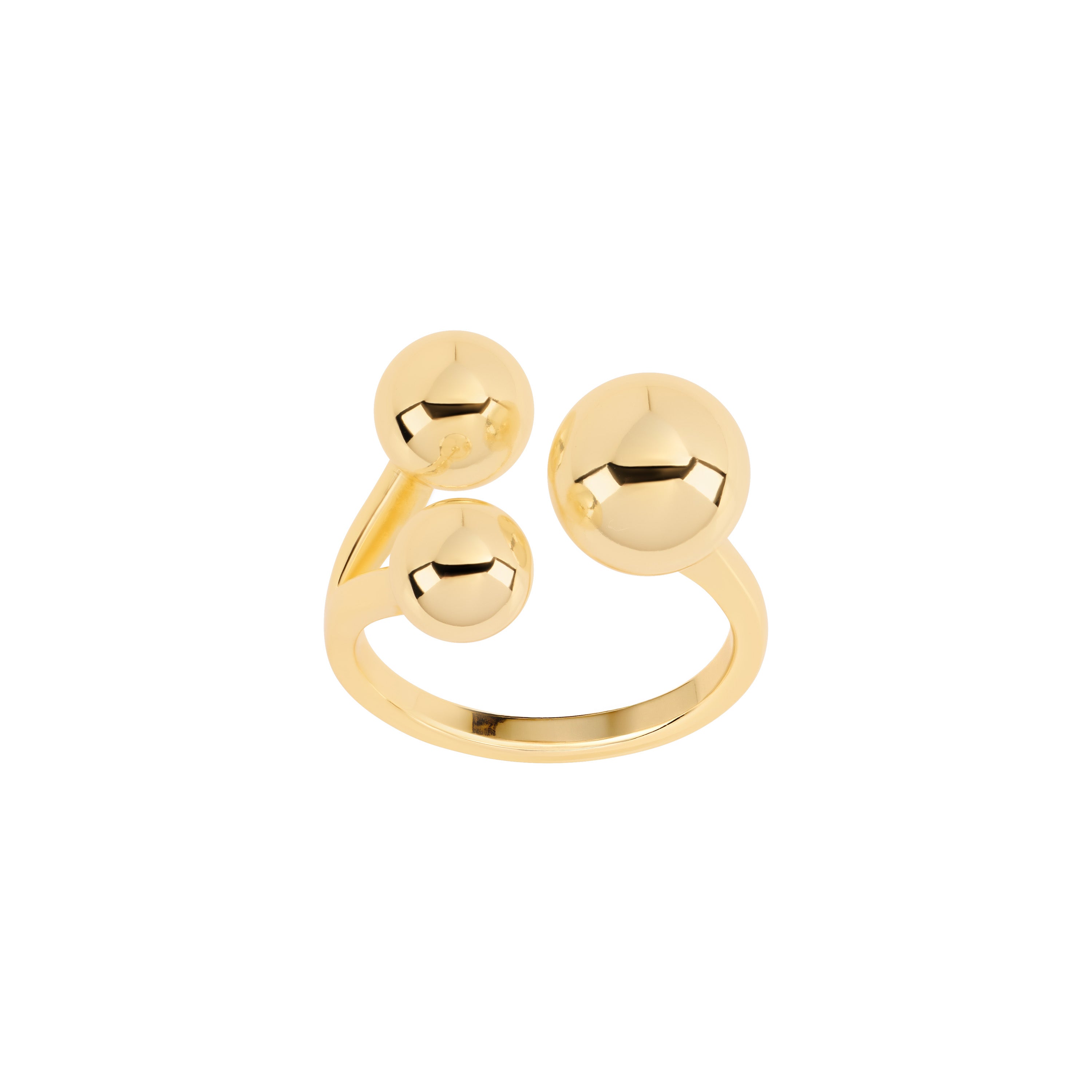 Anillo Double & Triple Ball Ring