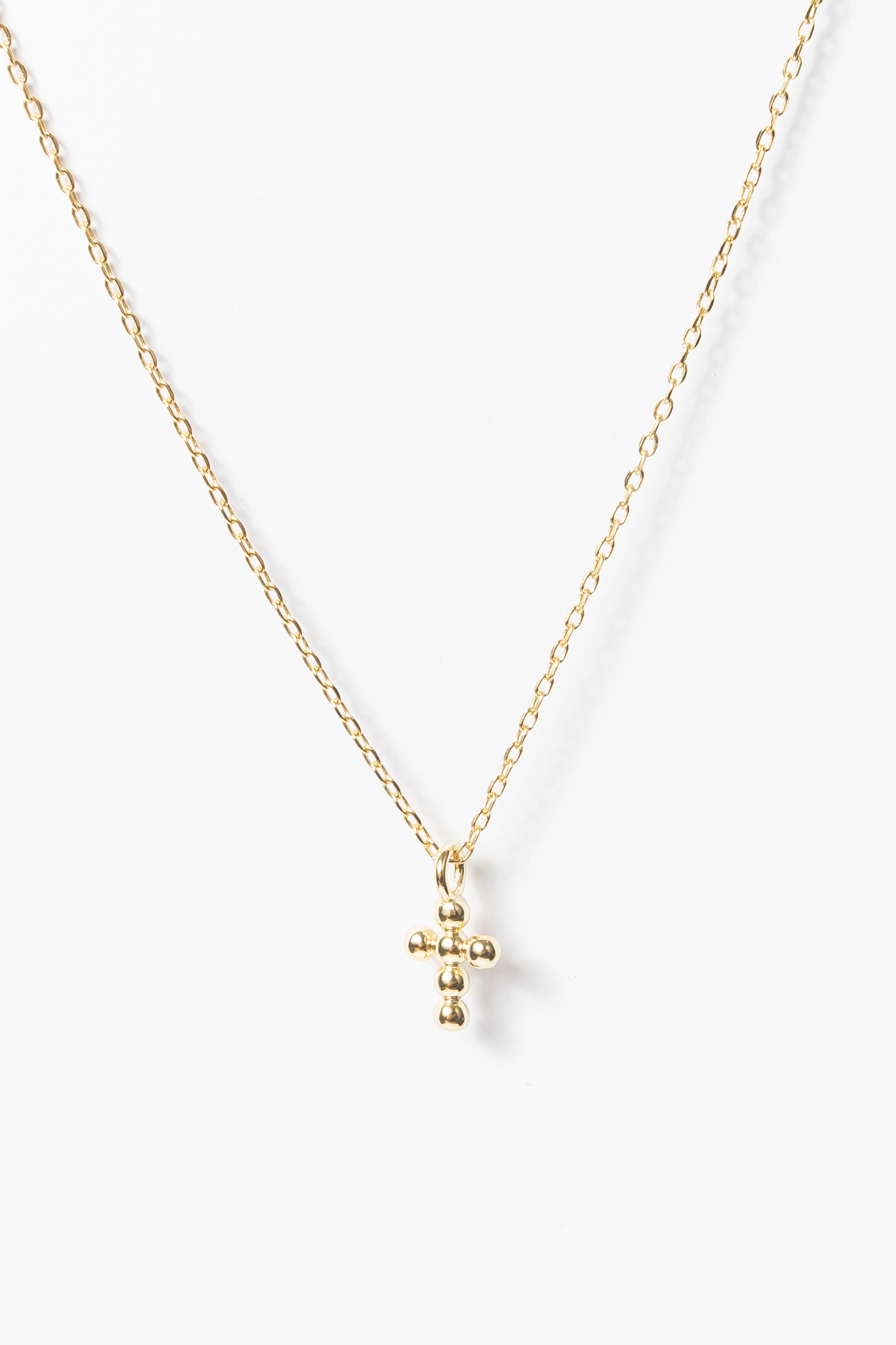 Collar Mni Bubble Cross Neckalce