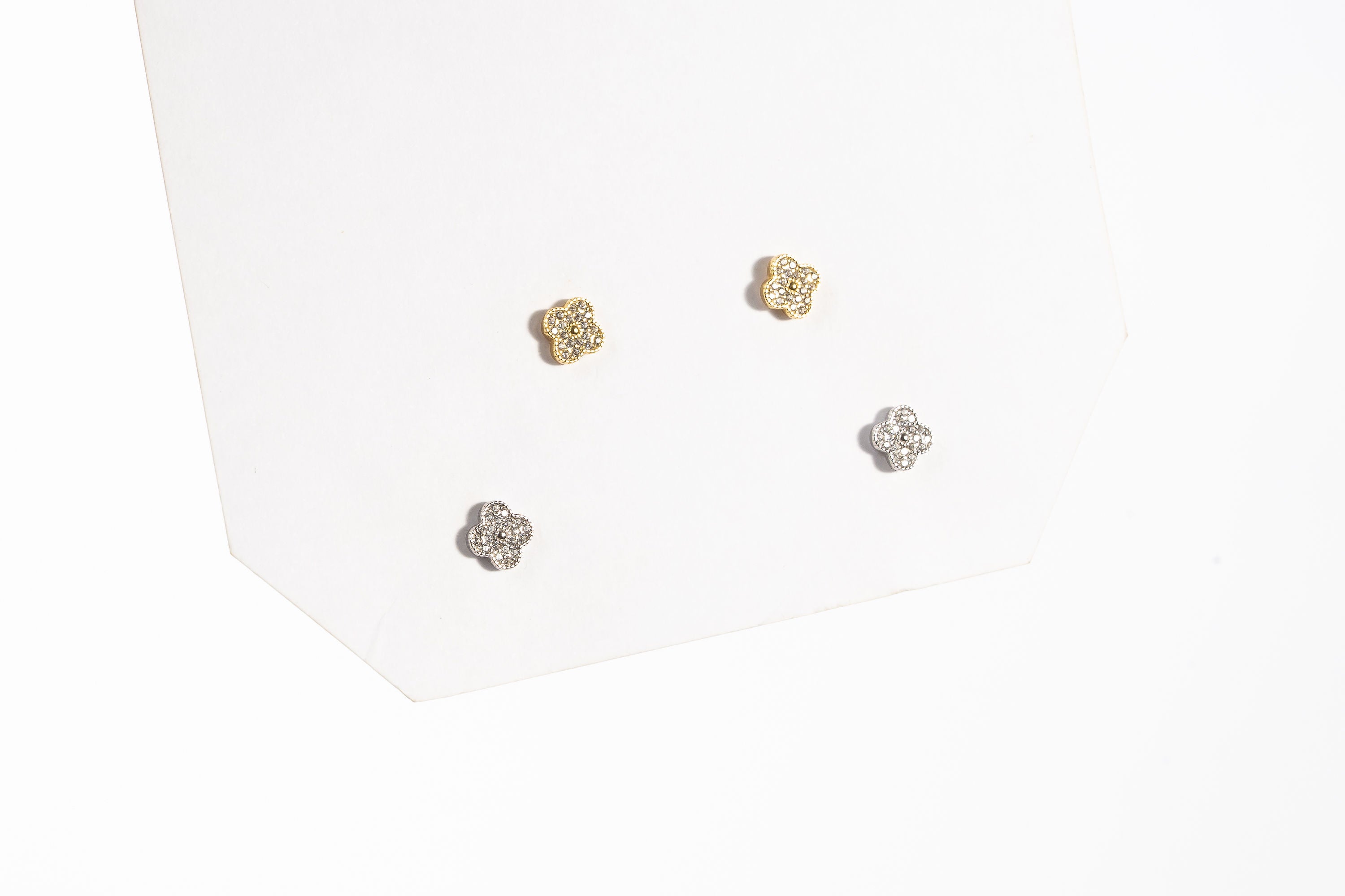 Aro Shine CZ Clover Small
