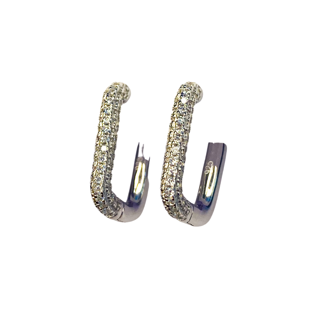 Aro Square Love Hoop