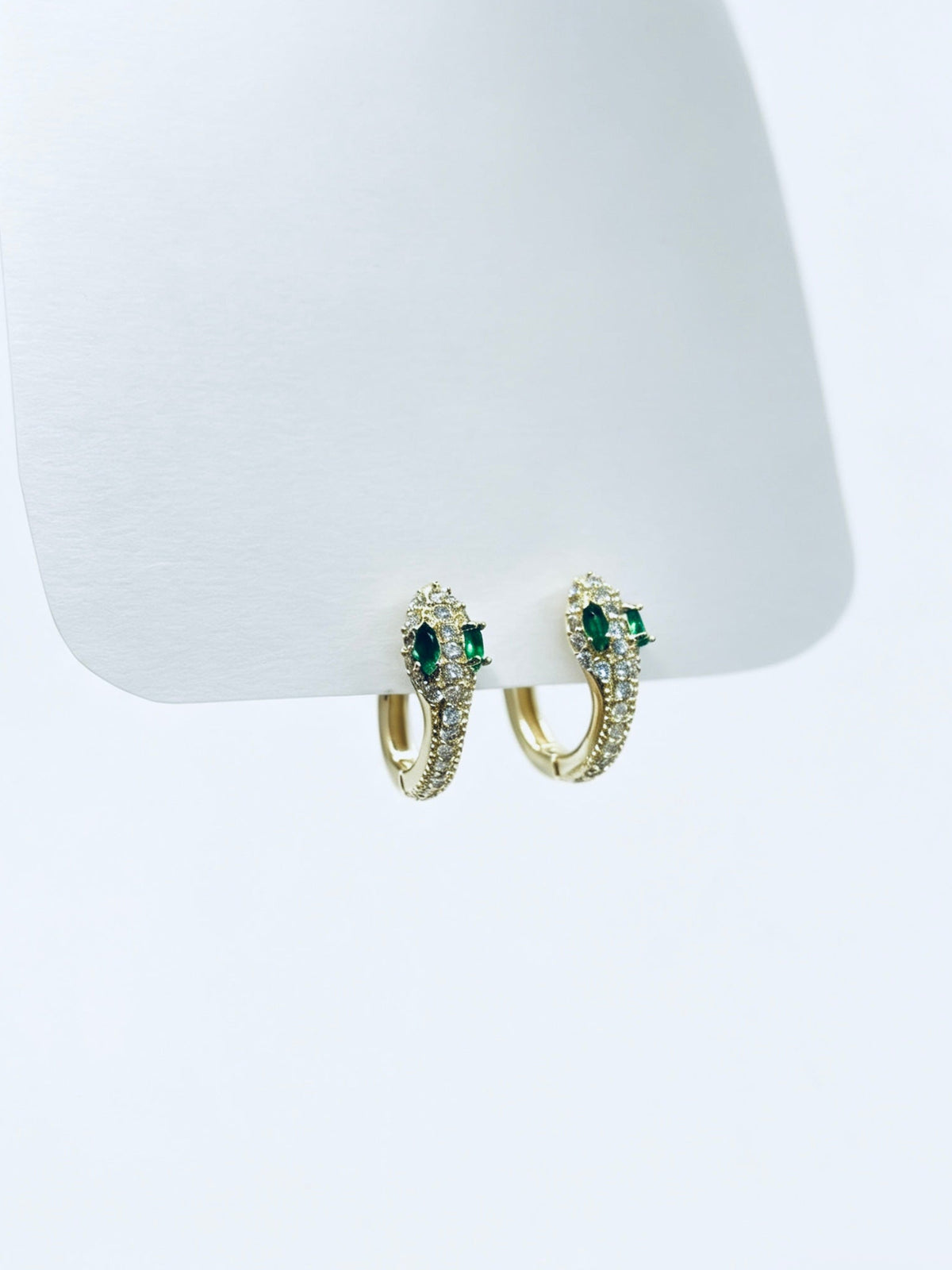 Aro Brassy Single Snake Hoop