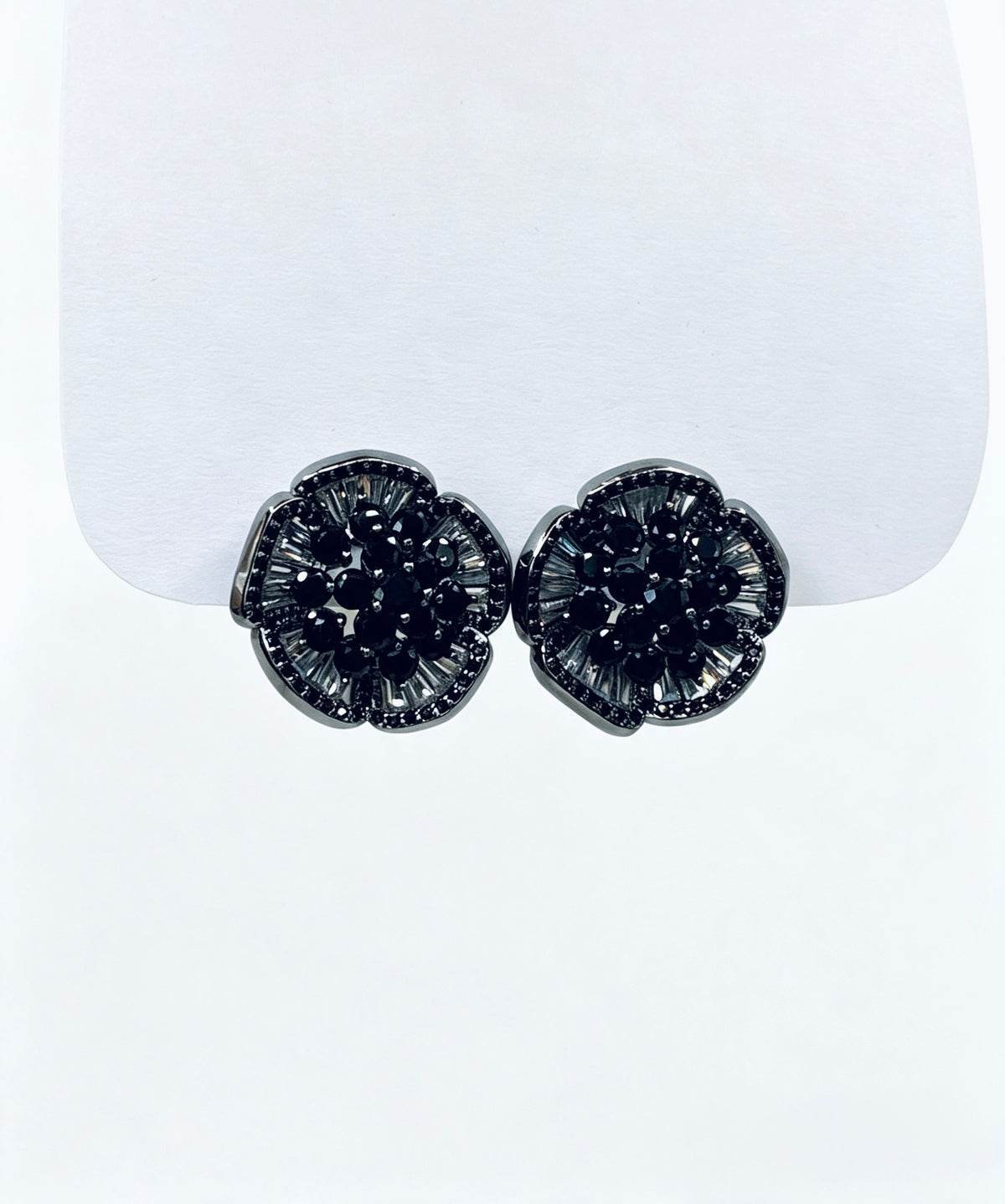 Aro Black Bagui Flower Studer