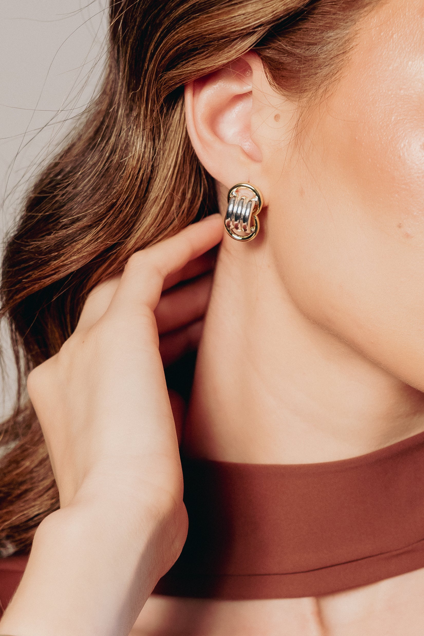 Aro Bicolor Gran Double Circle Trio