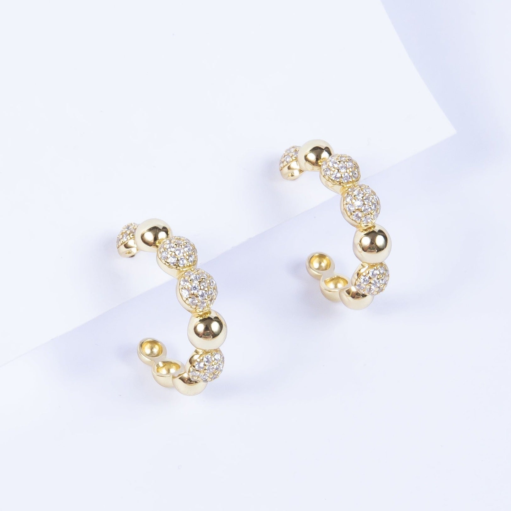 Aro Bubble Hoop Gold