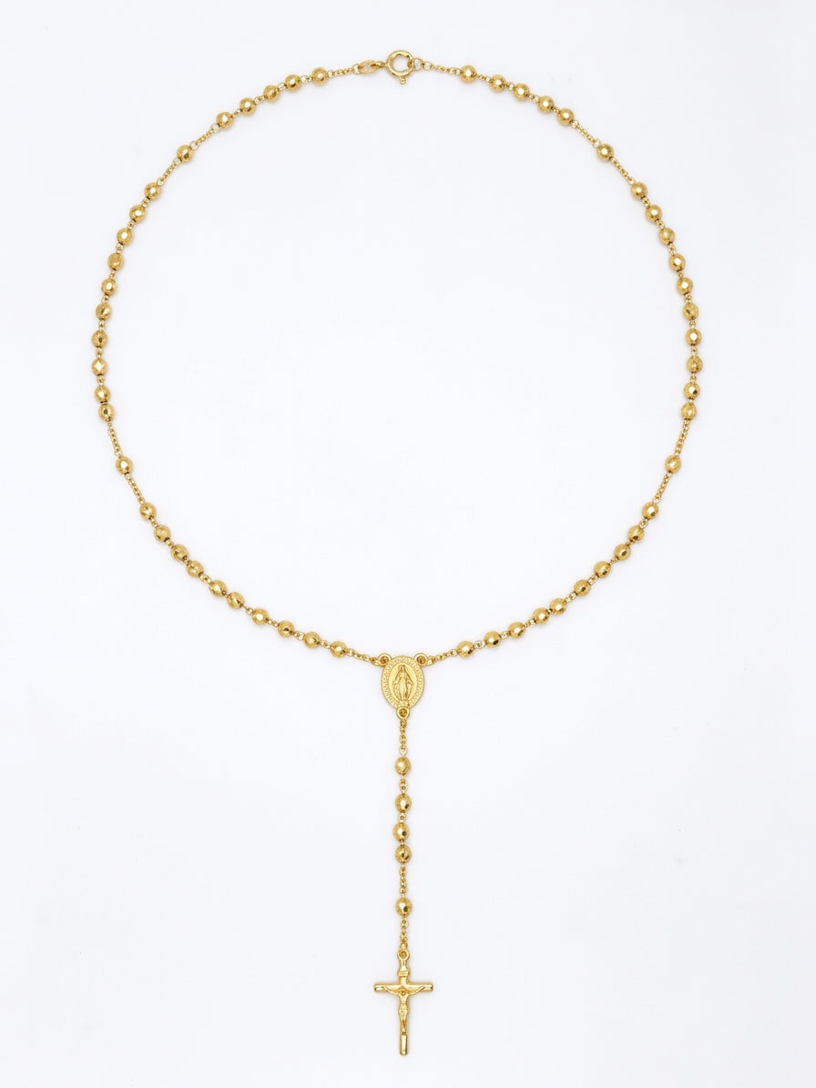 Collar Goldfilled Golden Fili Rosary
