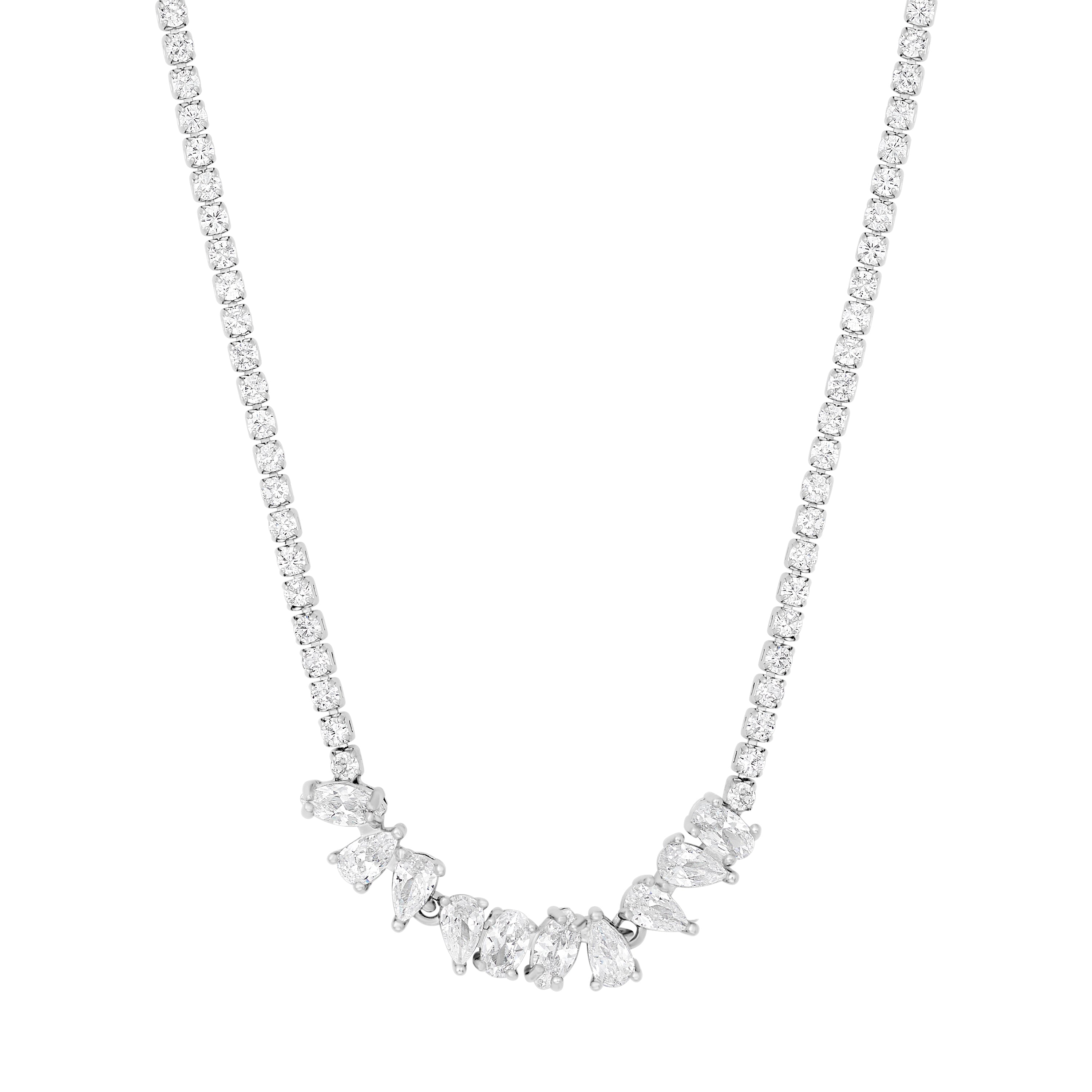 Collar Cirka 2mm Bar CZ Shine Necklace