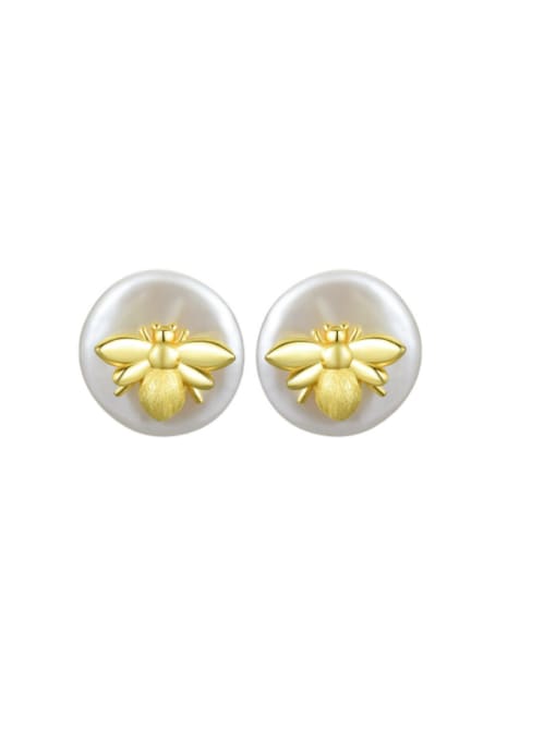 Aro Bee Pearl Stud