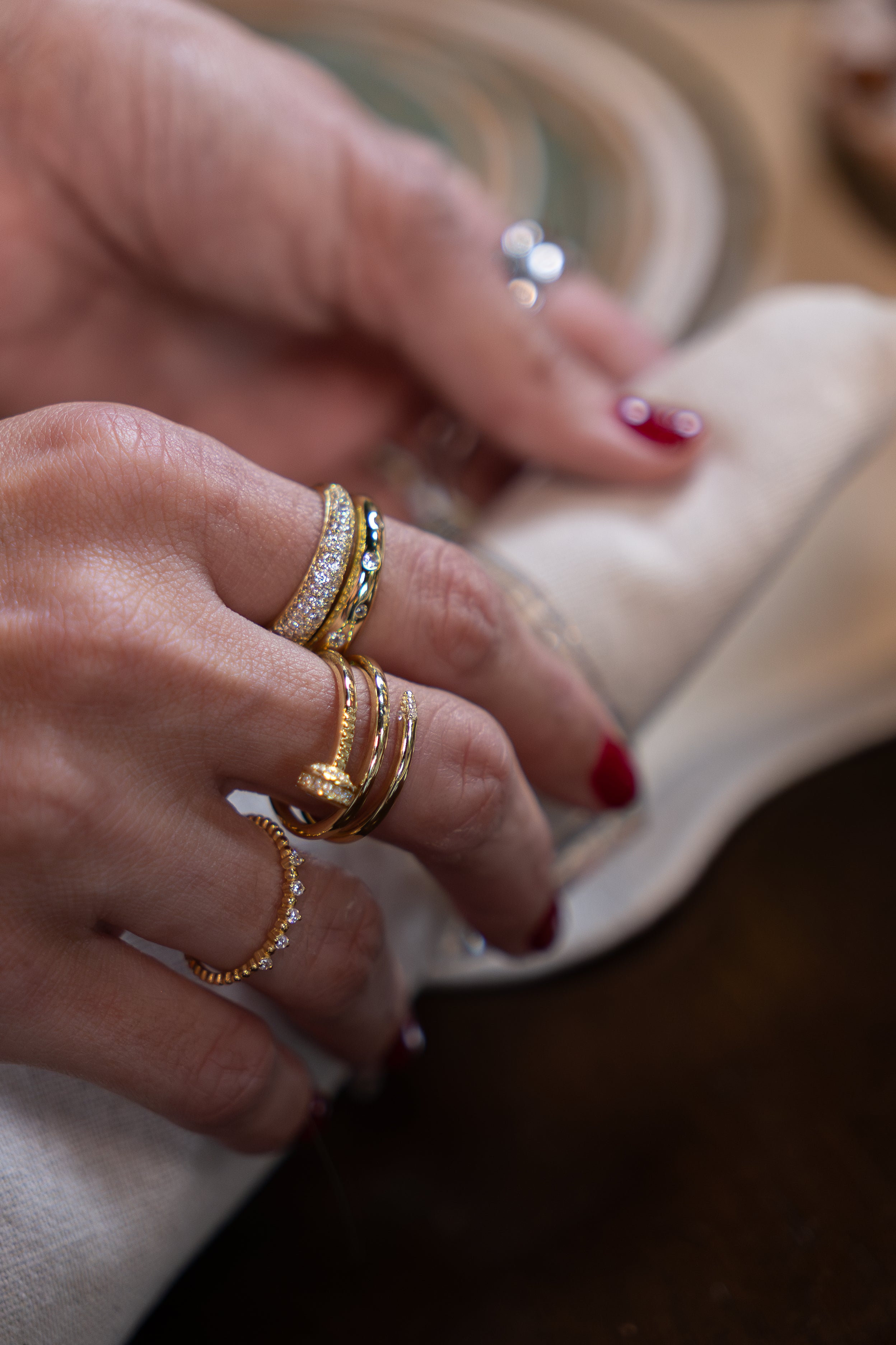 Anillo Double Duo Ring CZ