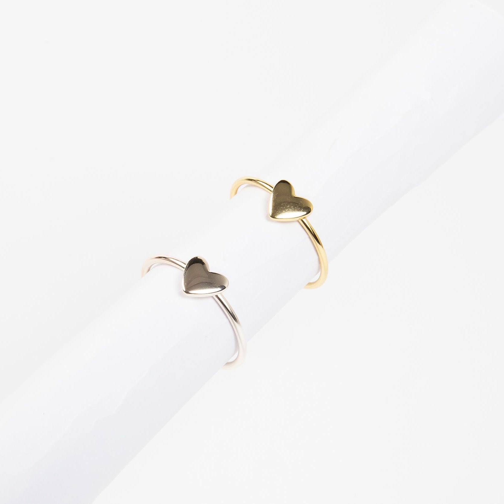 Anillo Heart Plain Ring