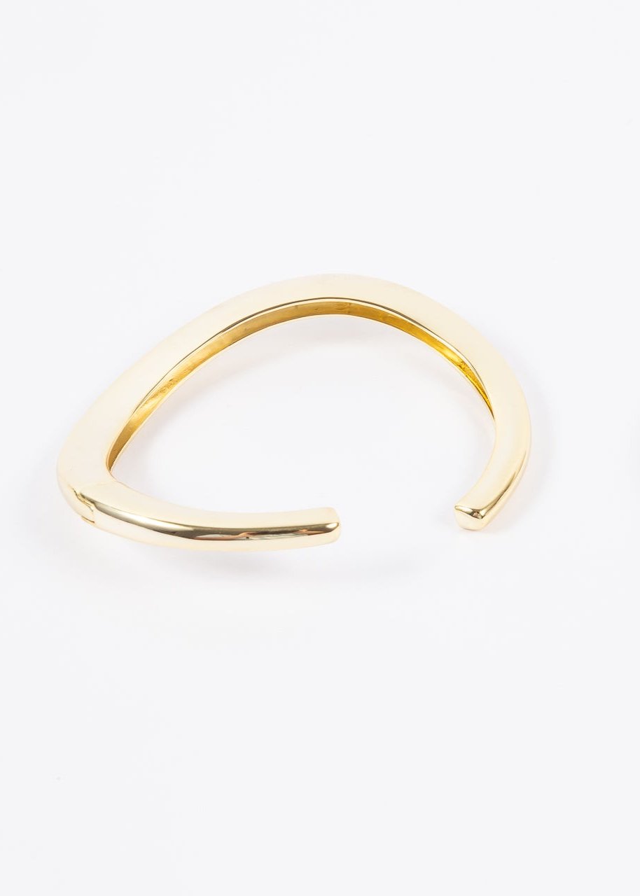 Pulsera Stainlesss Steel Irregular Thin Bracelet