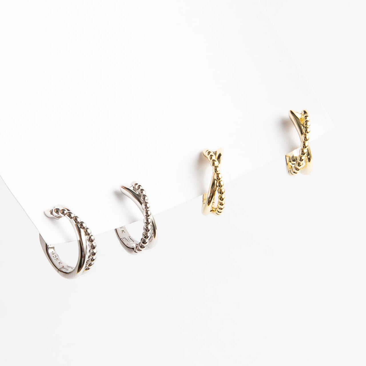 Aro X Bubbly Hoop Gold