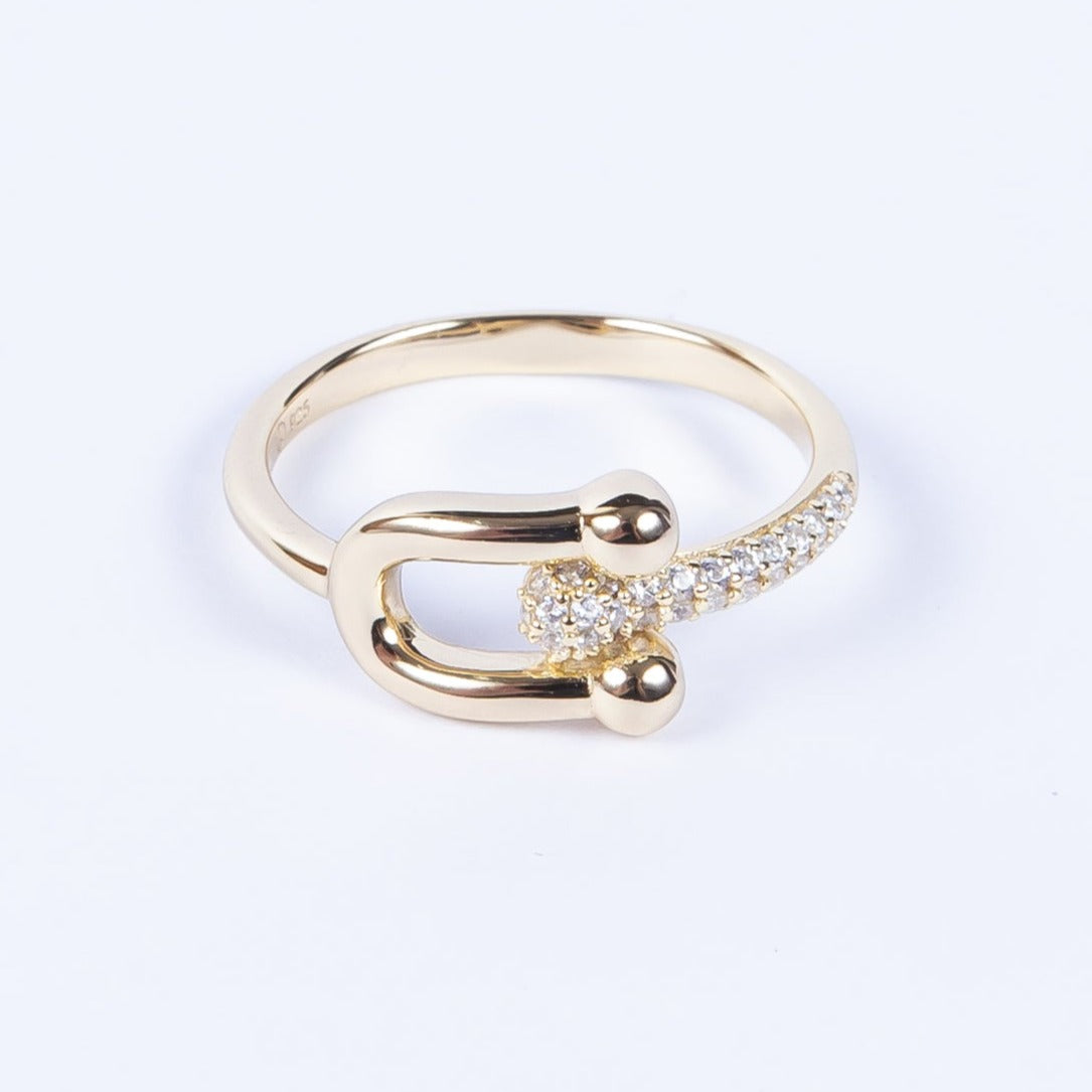 Anillo Yumba & Cz Ring