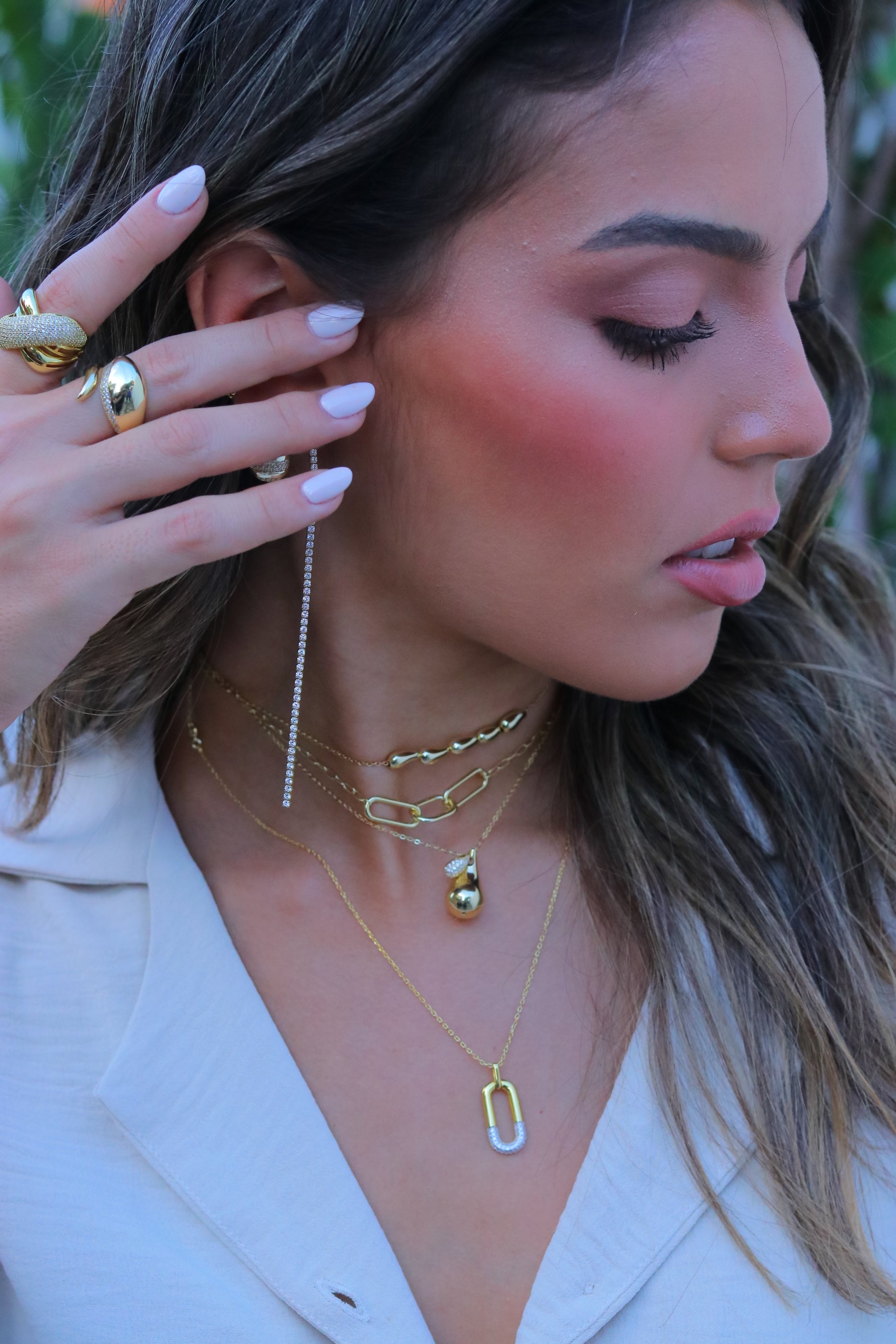 Anillo Open Tailer CZ