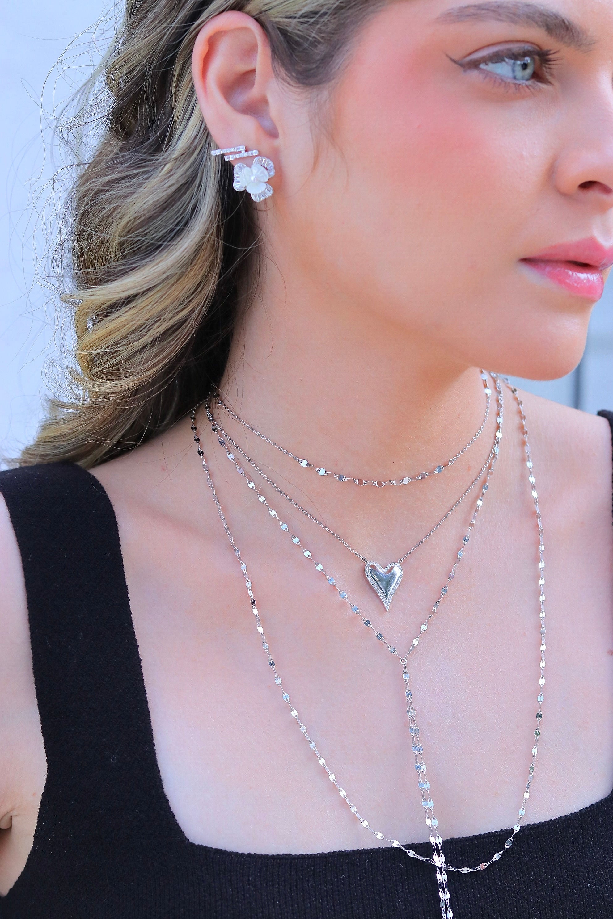 Collar New Ilusion Heart Choker
