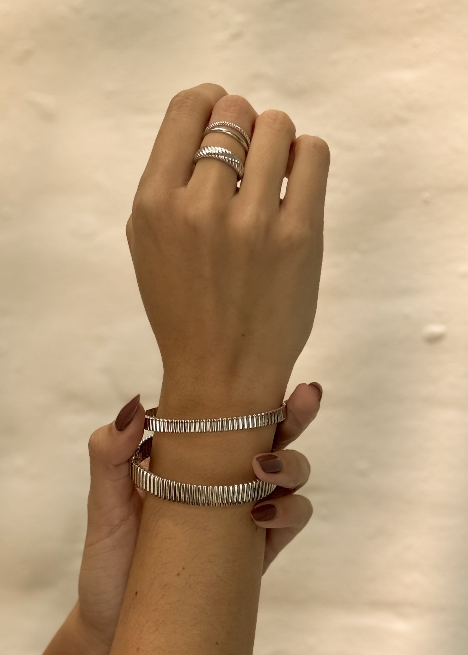 Anillo Twisty Ring Silver