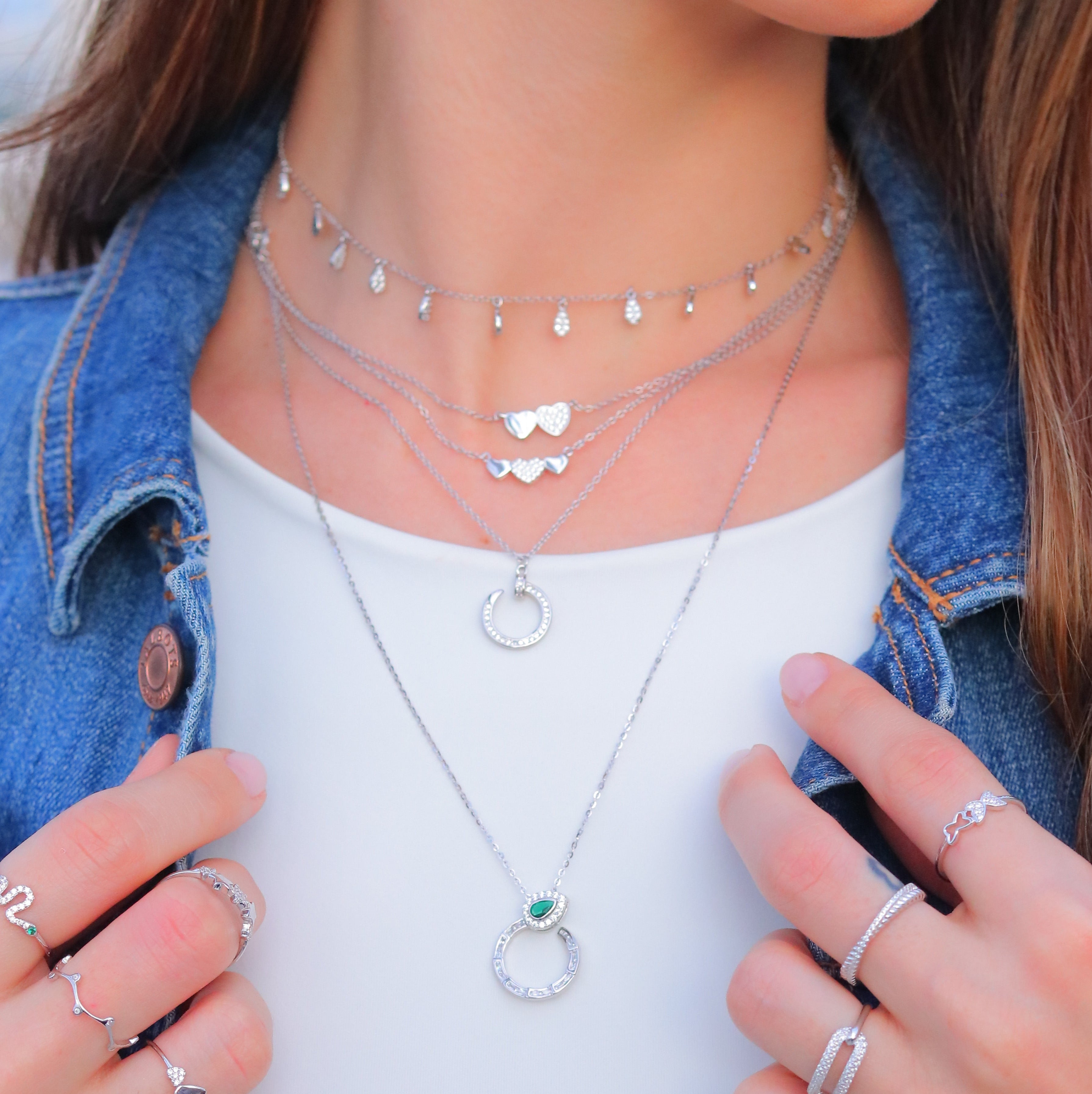 Collar Circley Snake Necklace