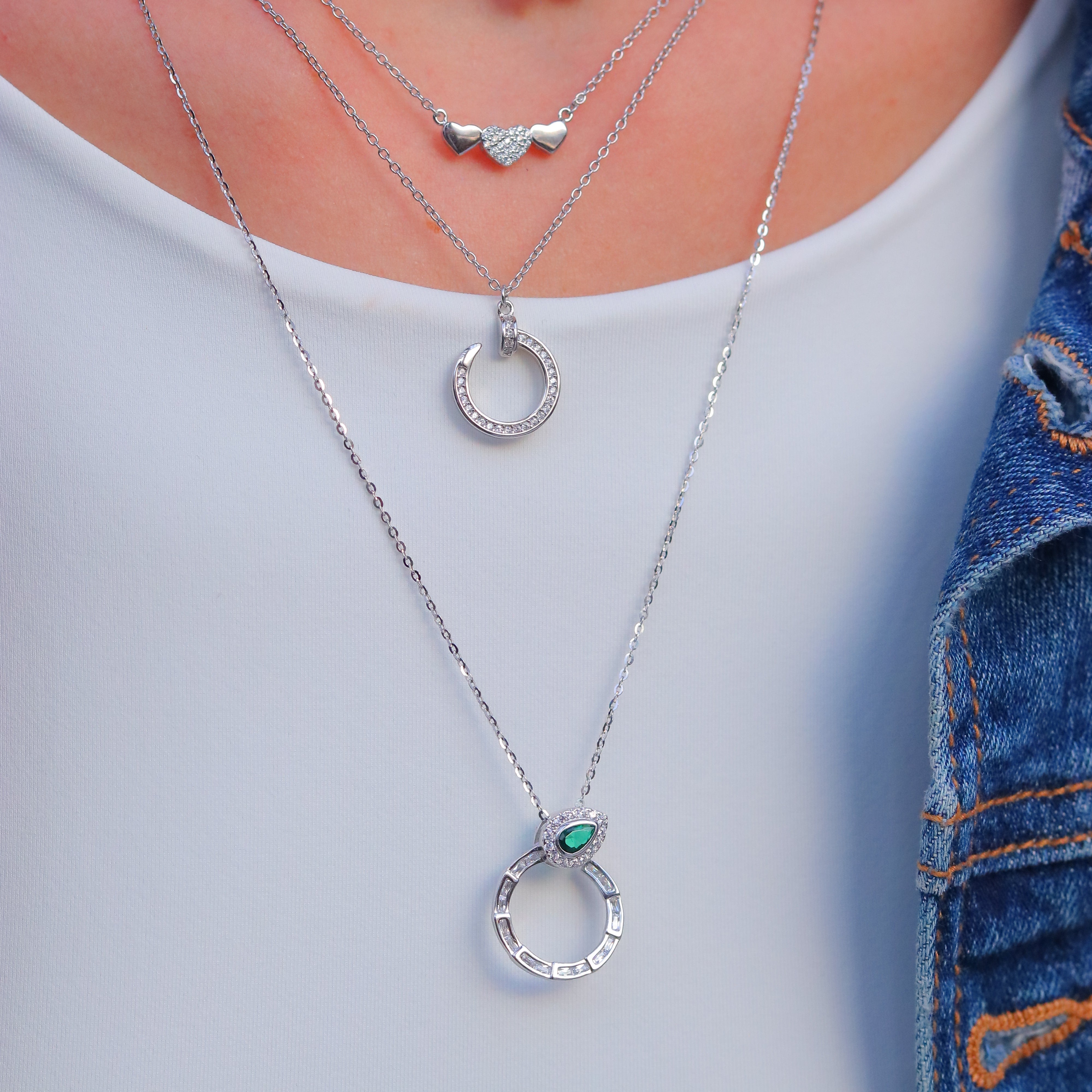 Collar Circley Snake Necklace