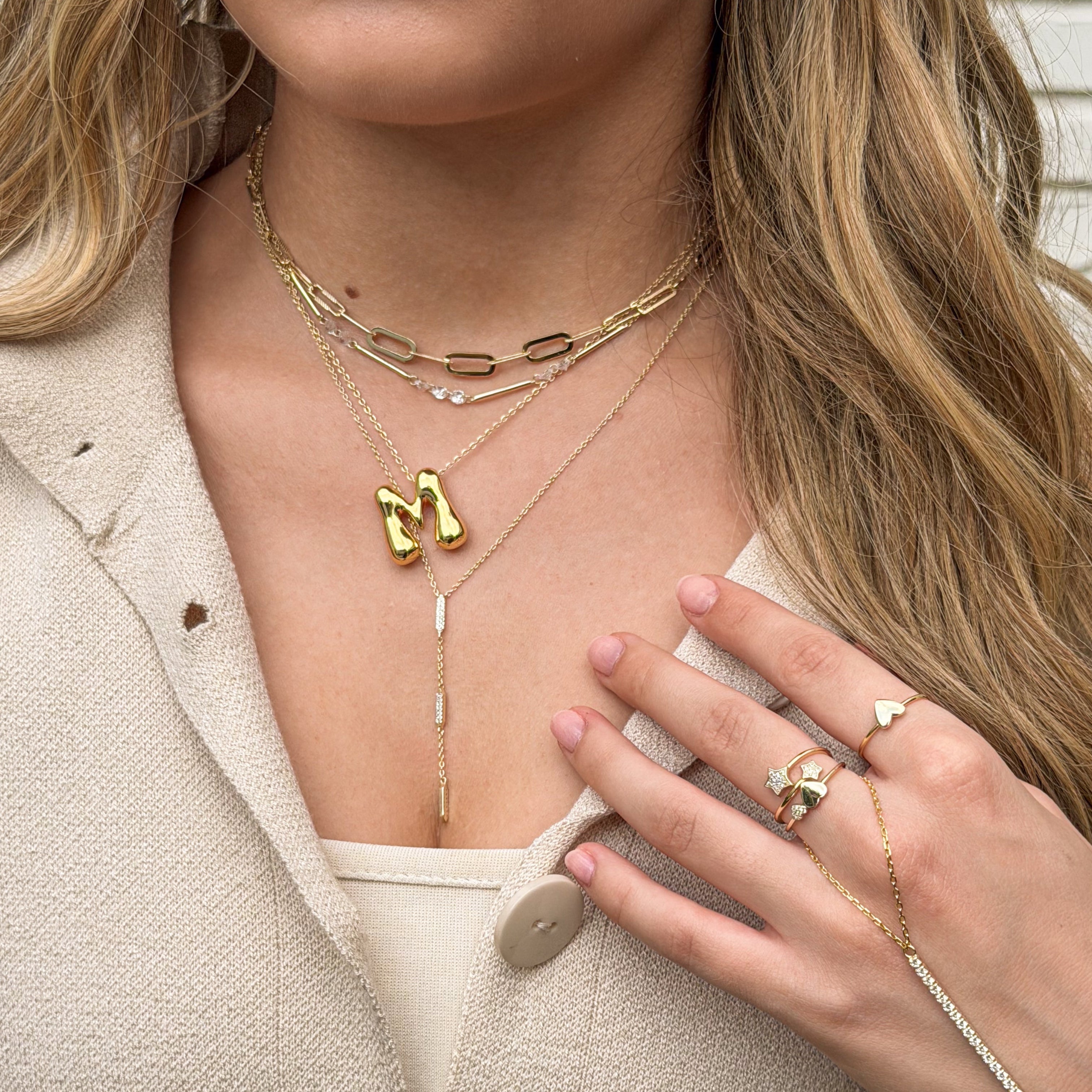 Collar Triple Spaced Bars Choker