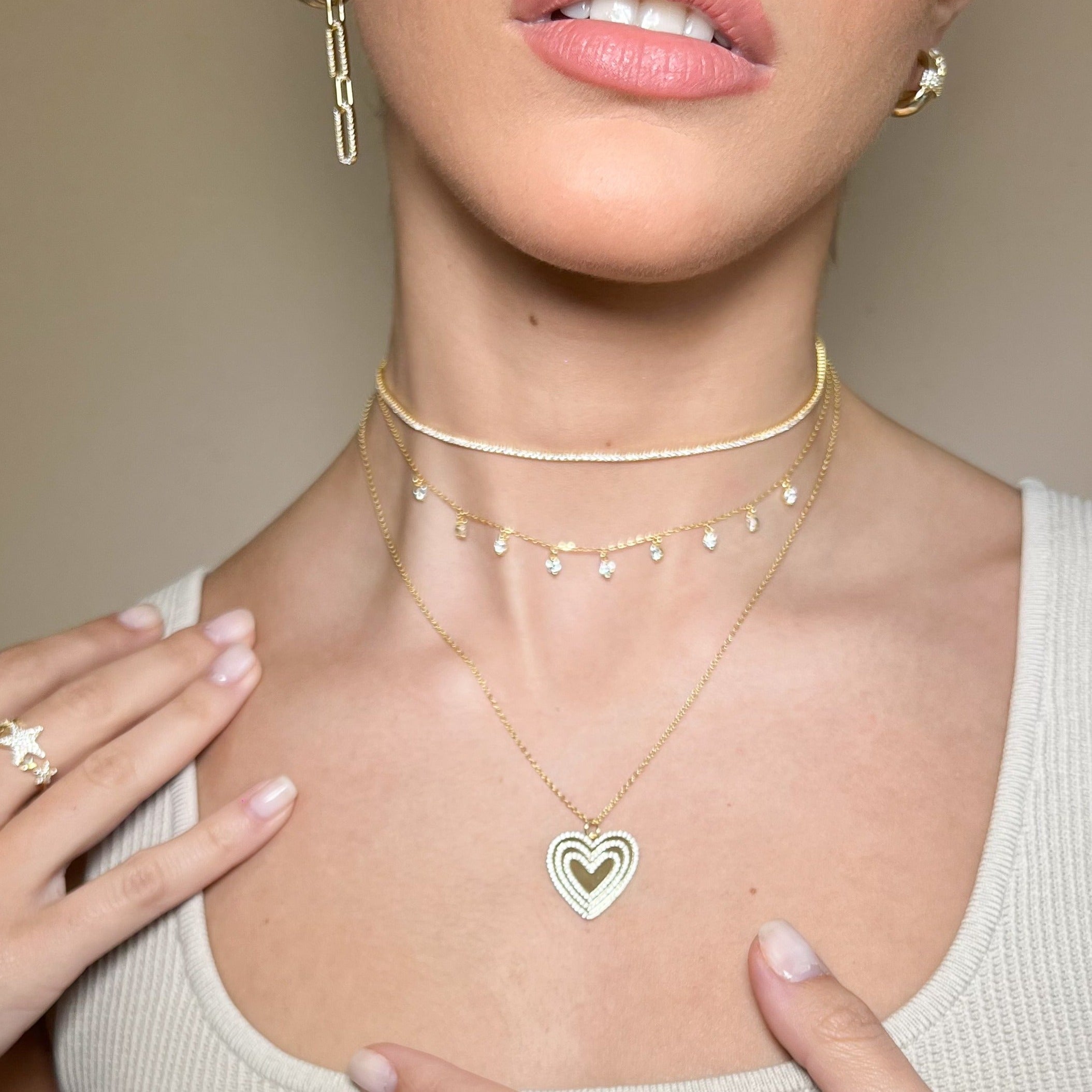 Collar Gran Illusion Heart
