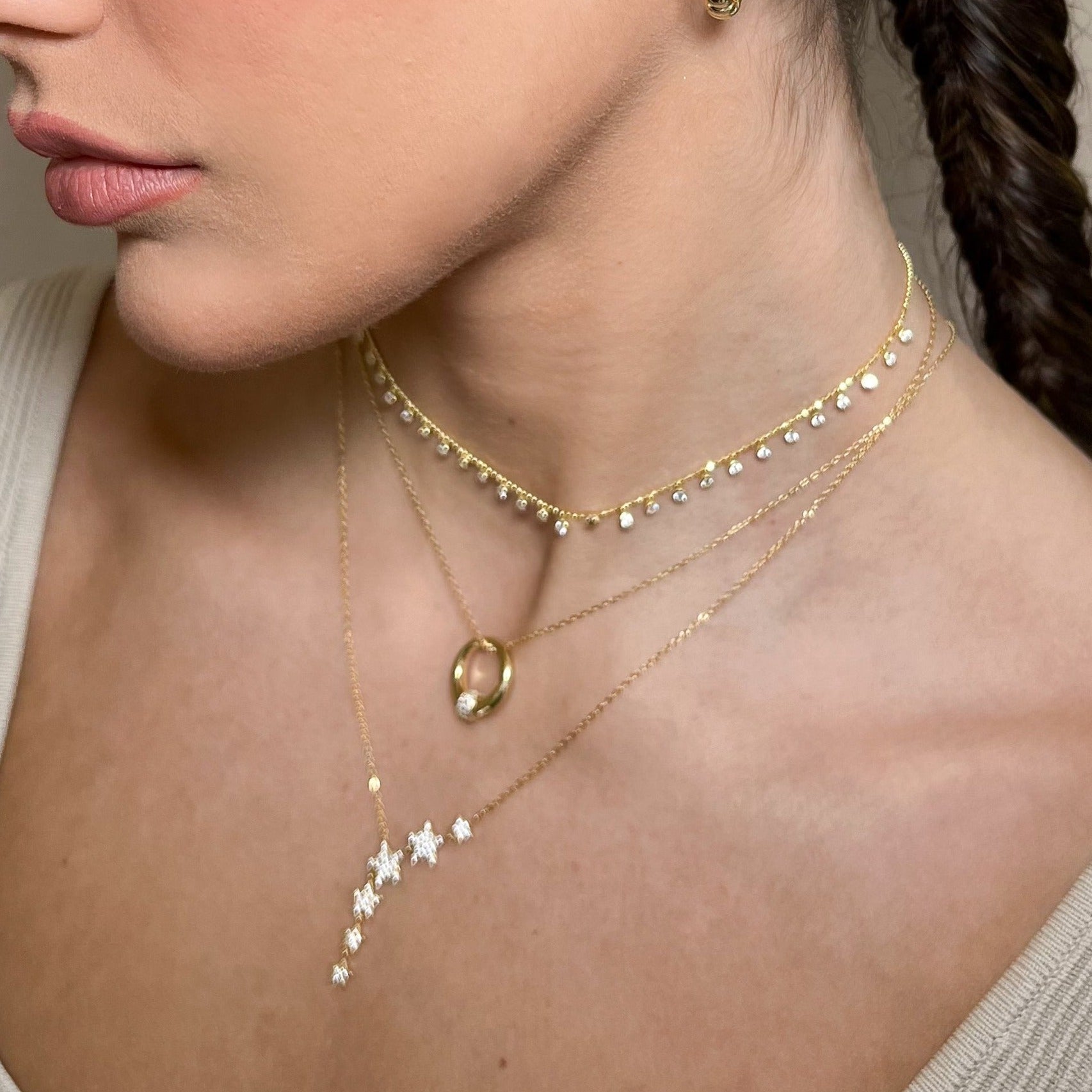 Collar 6 Point Star