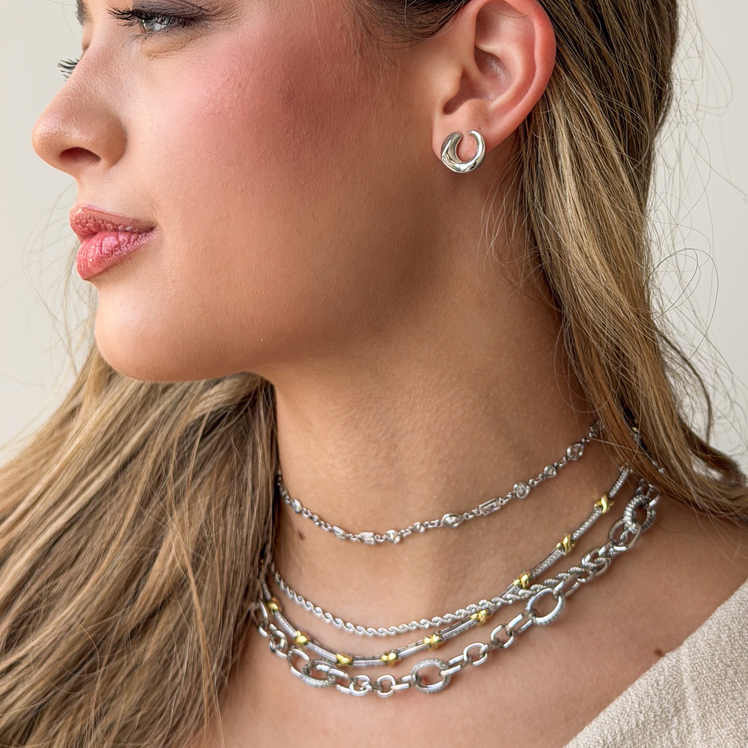 Collar Thin Rope Necklace 40cm