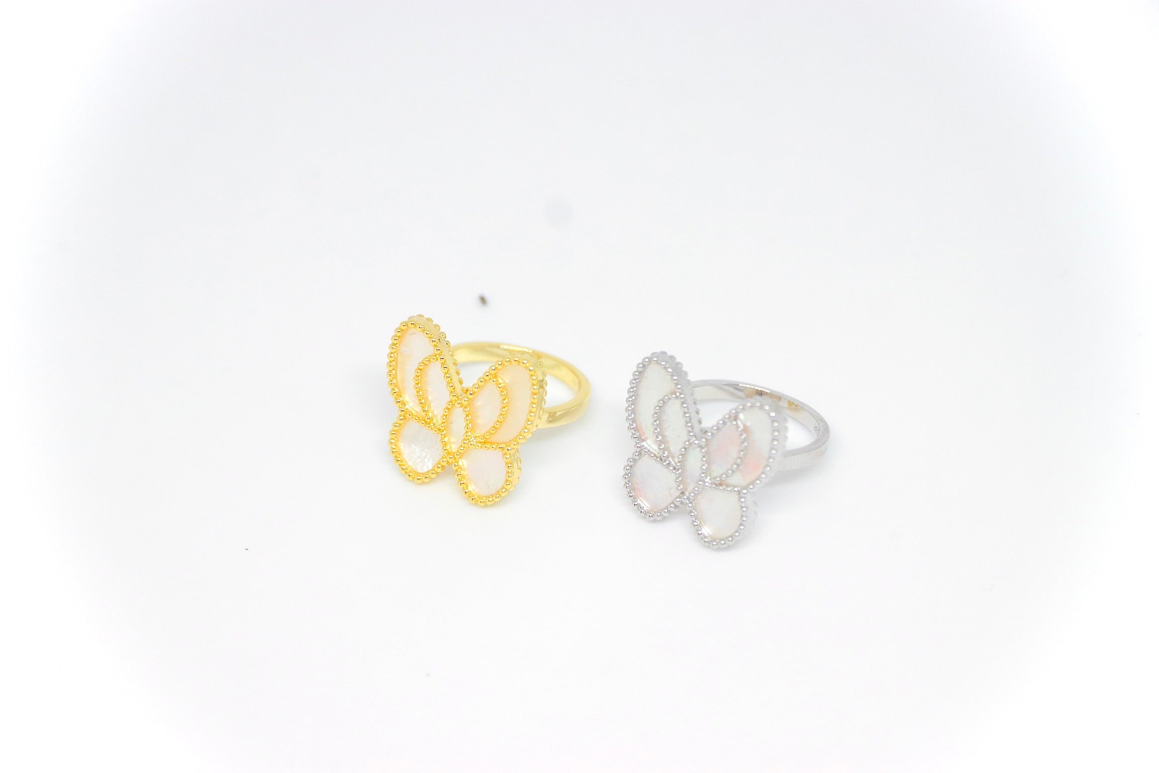 Anillo MOP 3D Butterfly