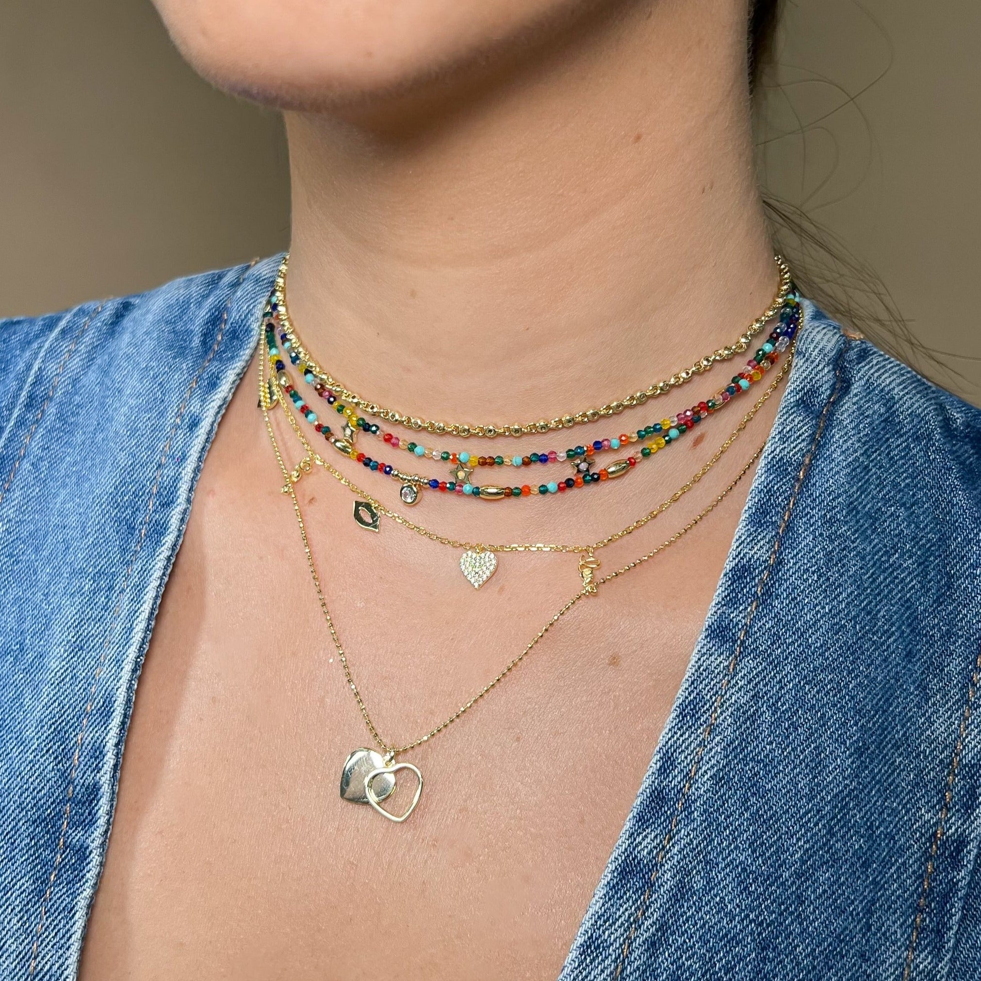 Collar Circle Heart & Hearty