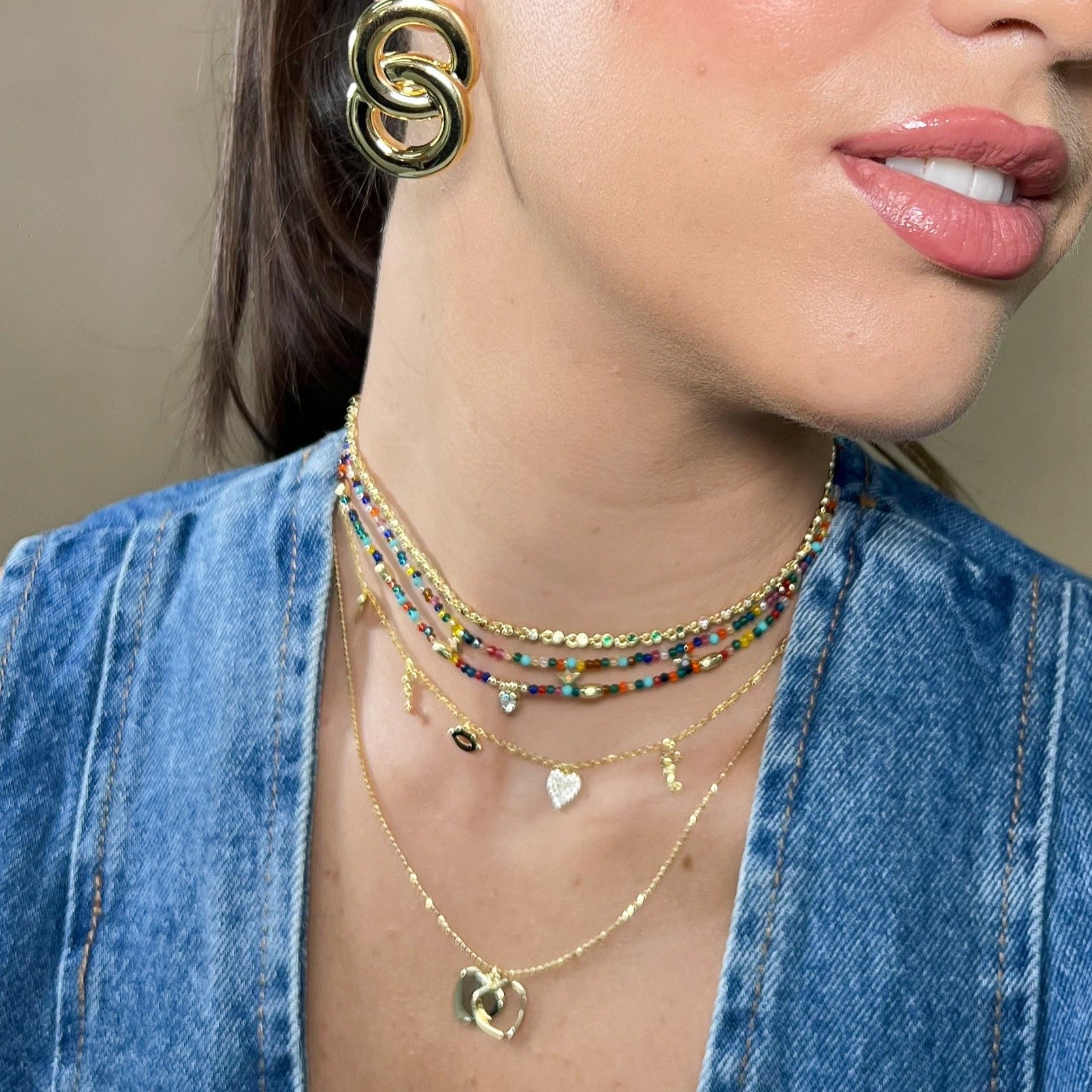 Collar Mini Mini Clarita Multi