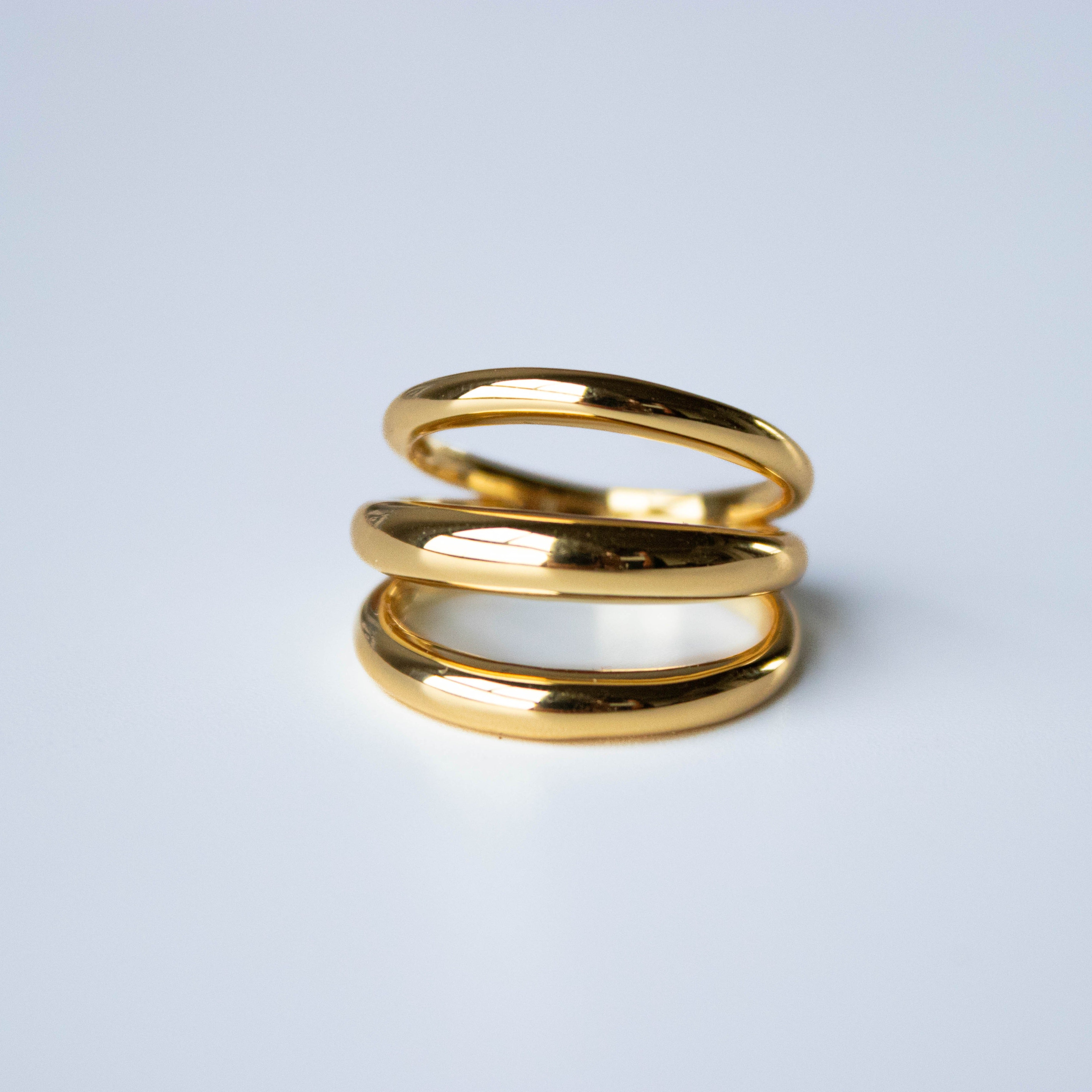 Anillo Triple Strand Ring
