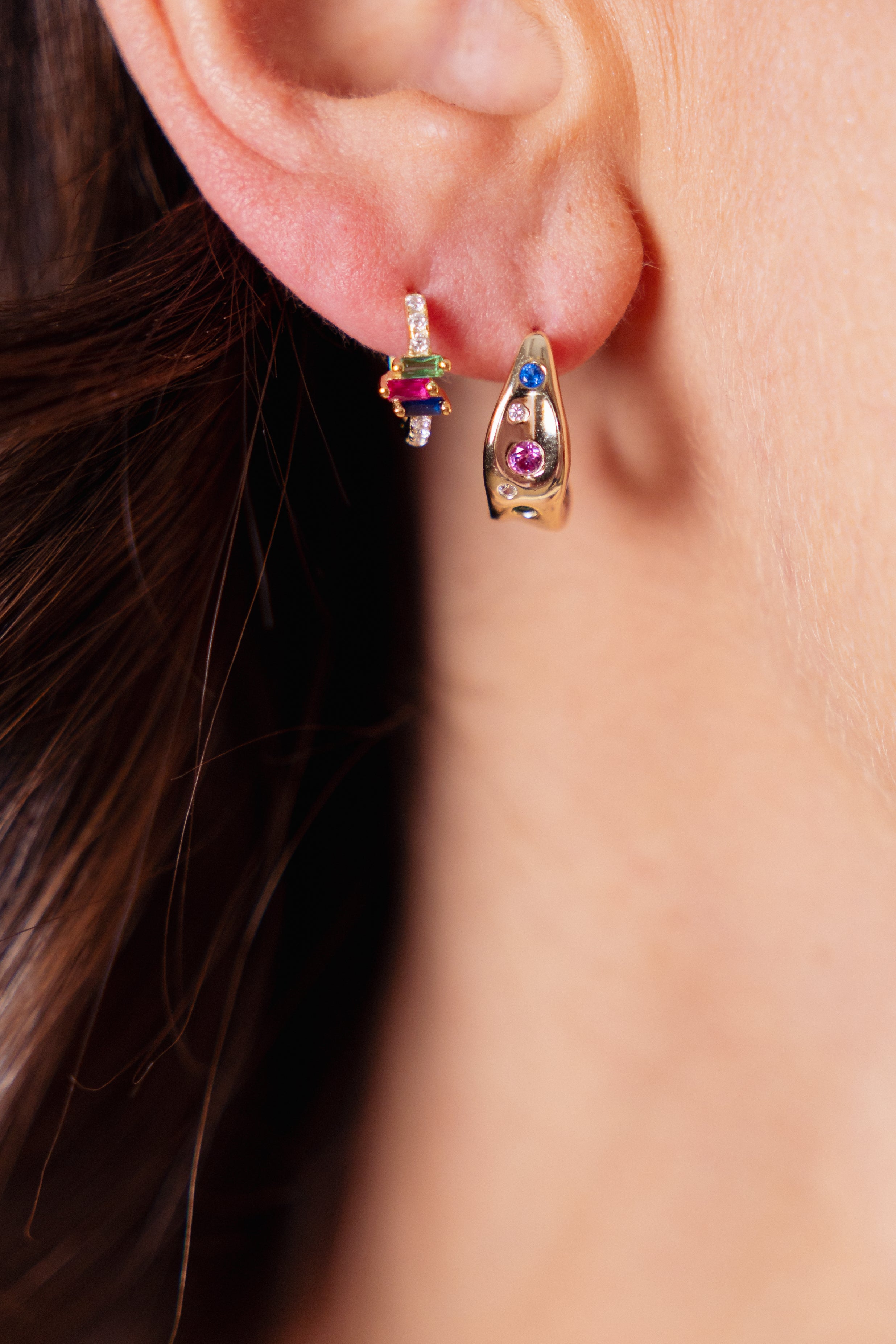 Aro Multicolor ZigZag Mini Bagui Hoop