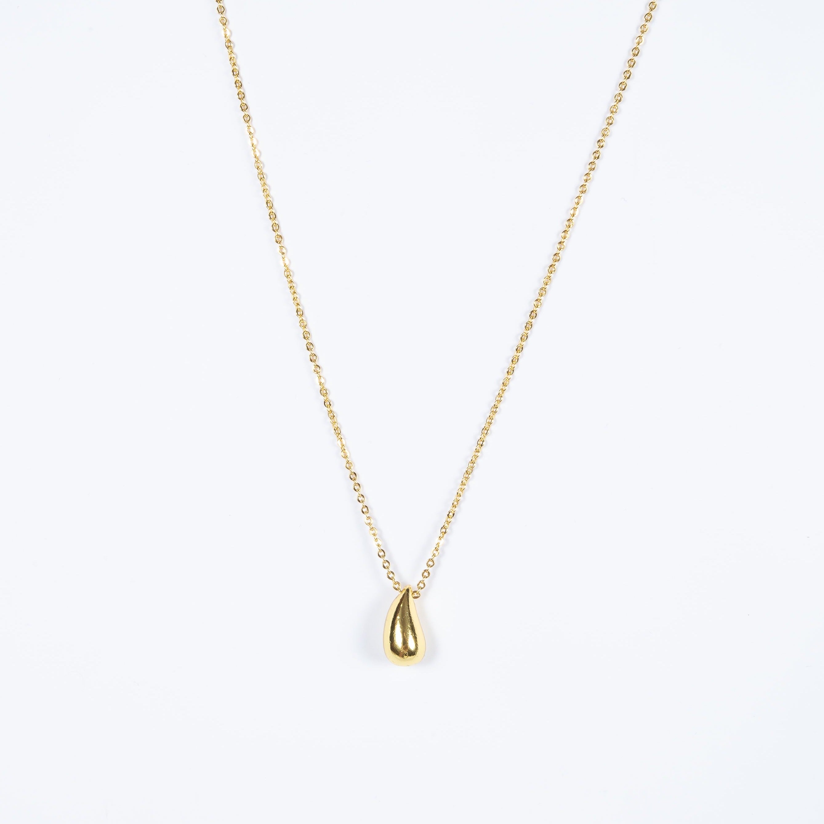 Collar Baby Drop Necklace Silver
