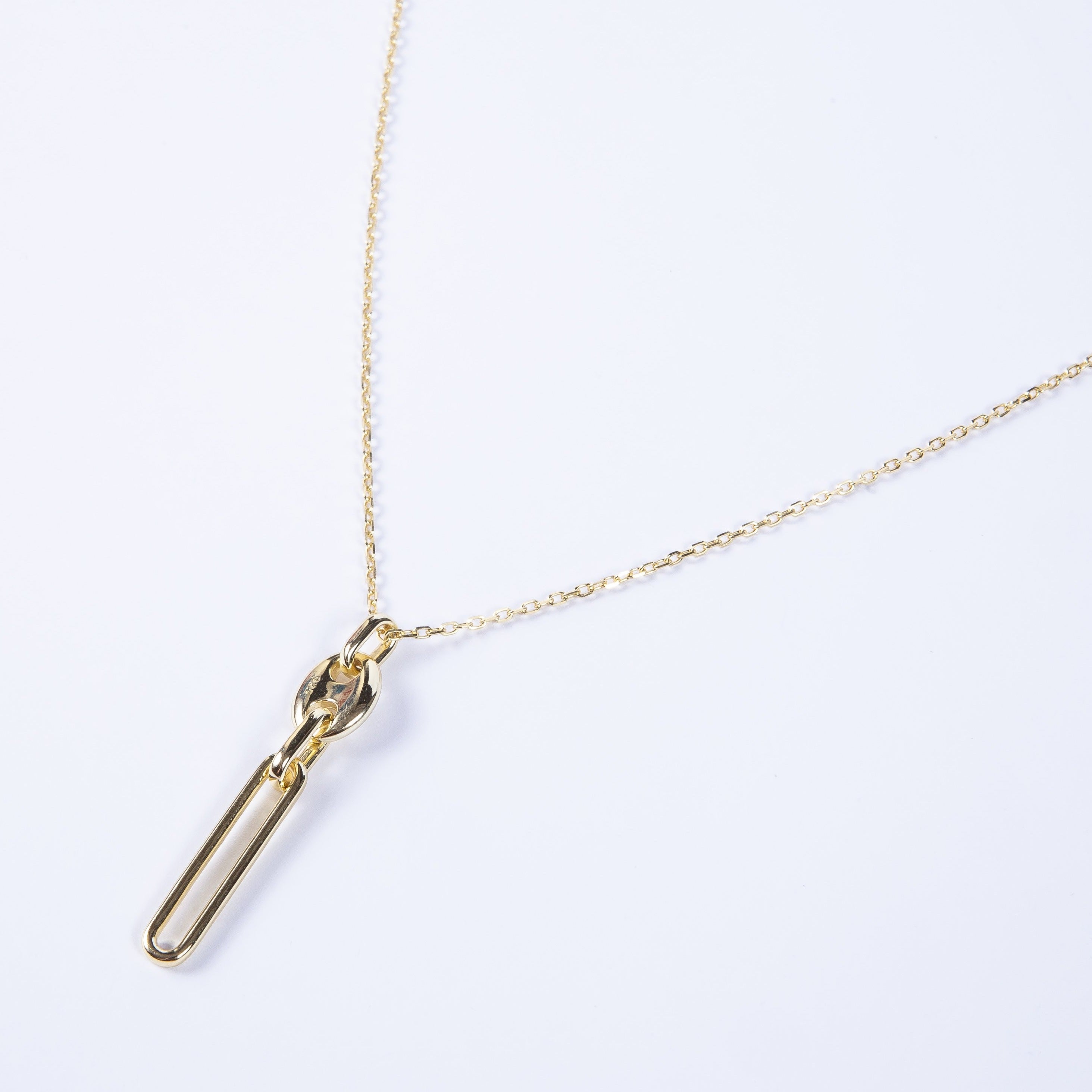 Collar Guc Gold Hollow Bar