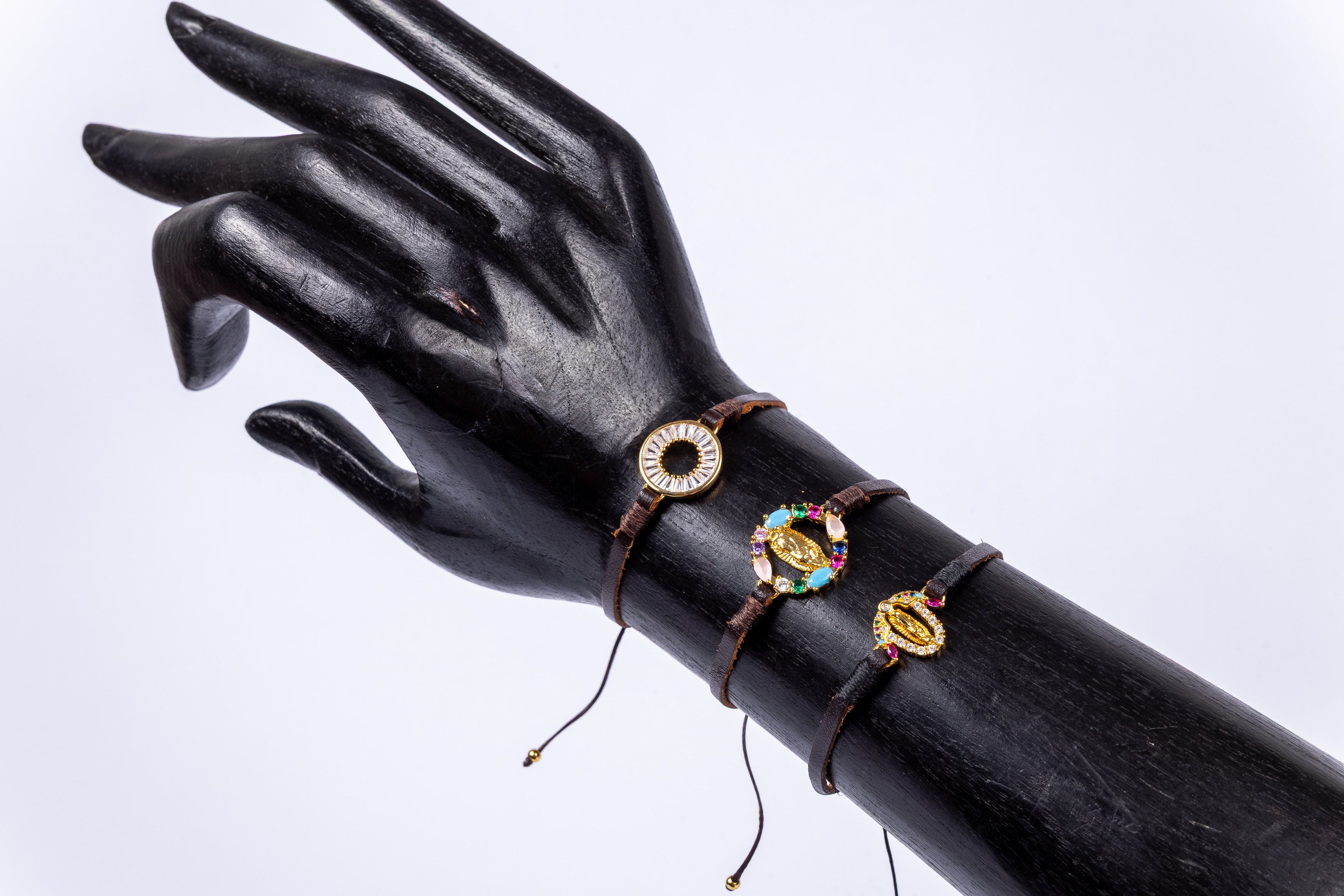 Pulsera Leather Guadalupe Bracelet