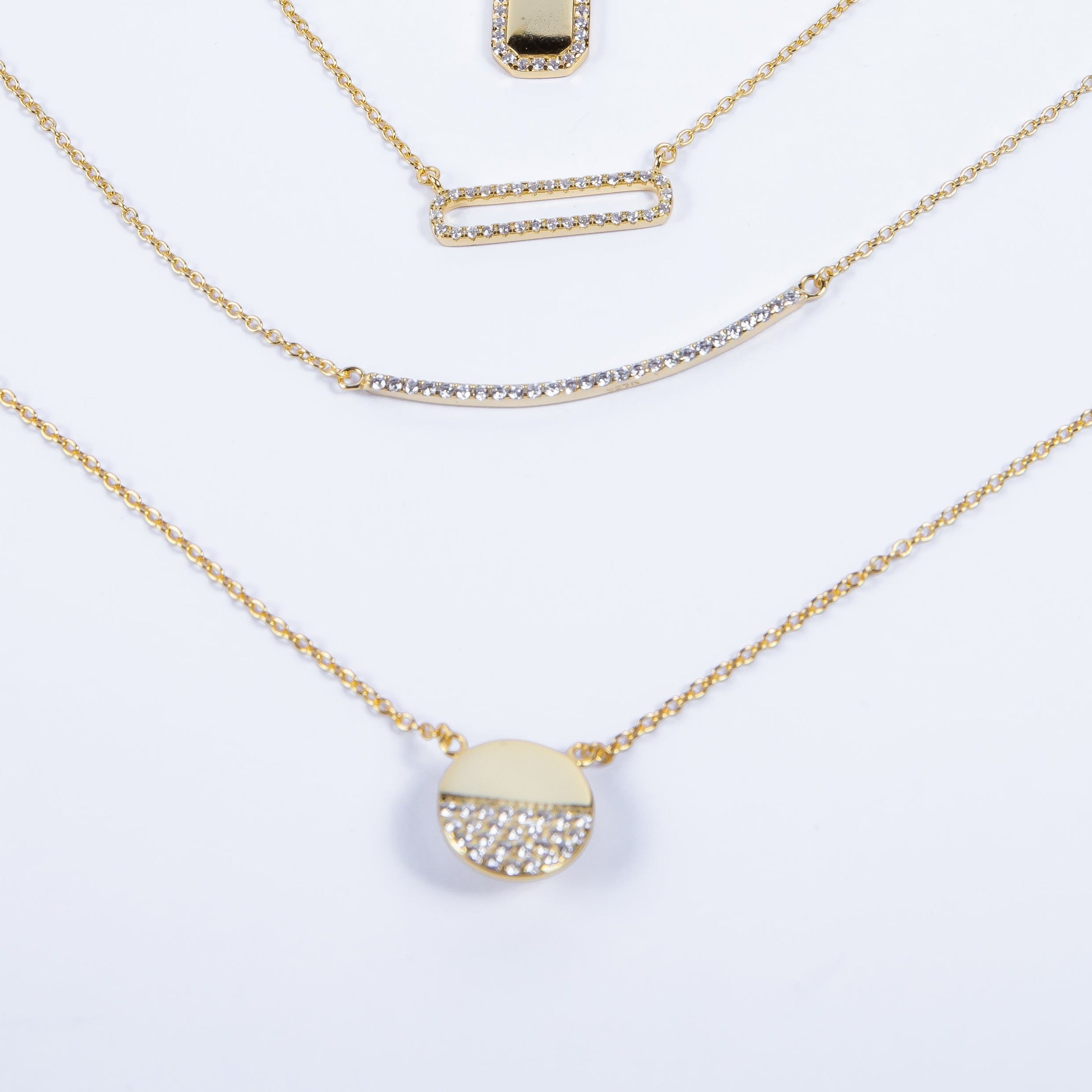 Collar Circle Cz Large L