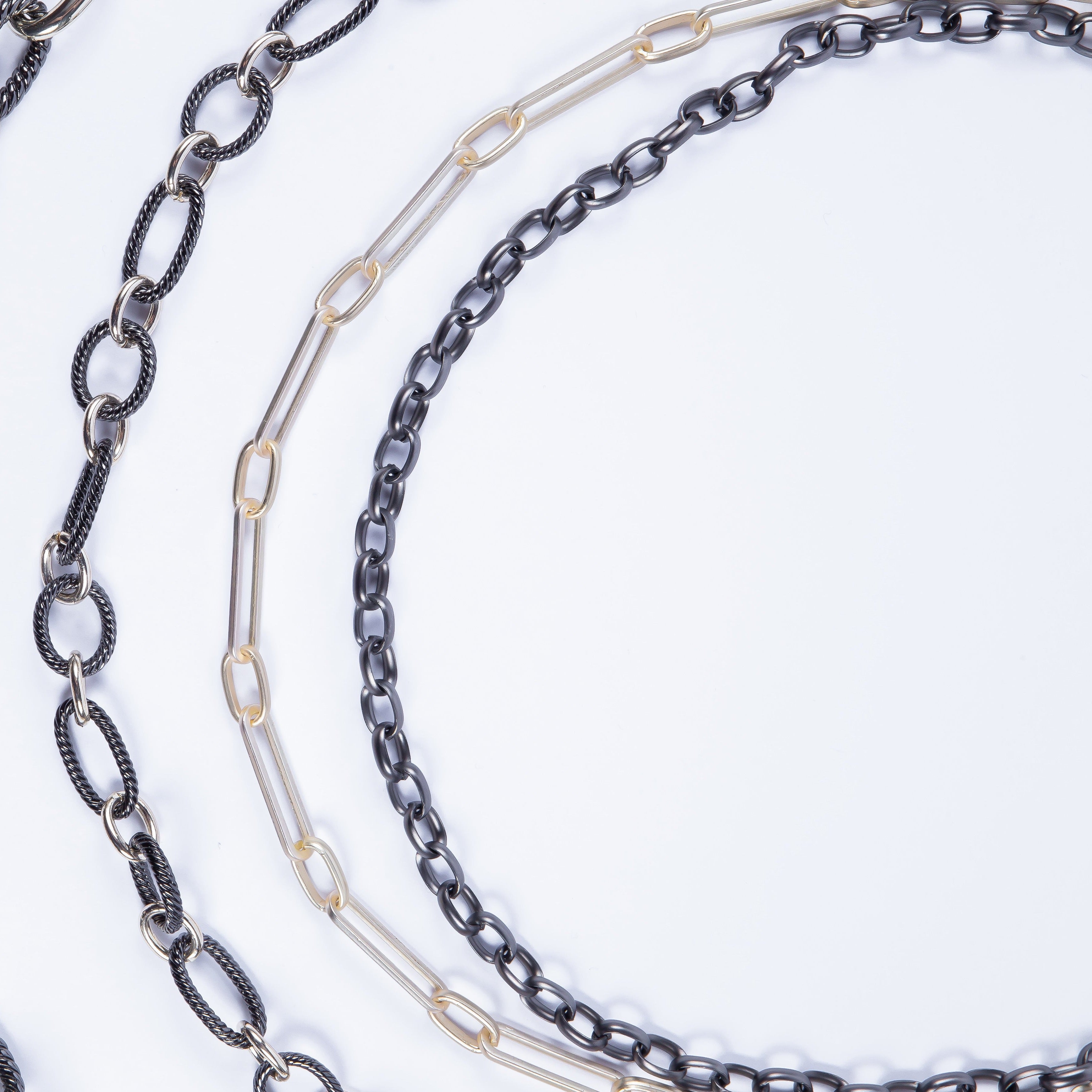 Collar Double Leri Matte Black