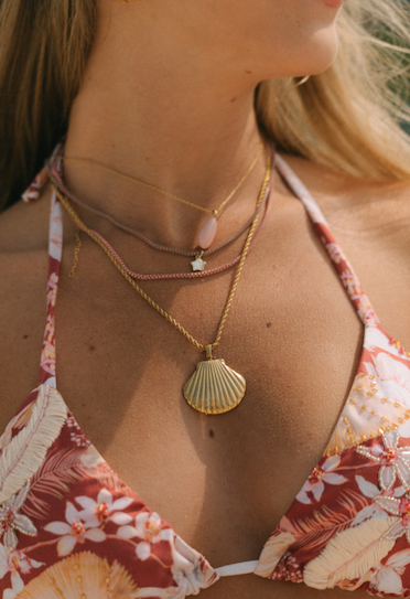 Collar Stainey Golden Shell
