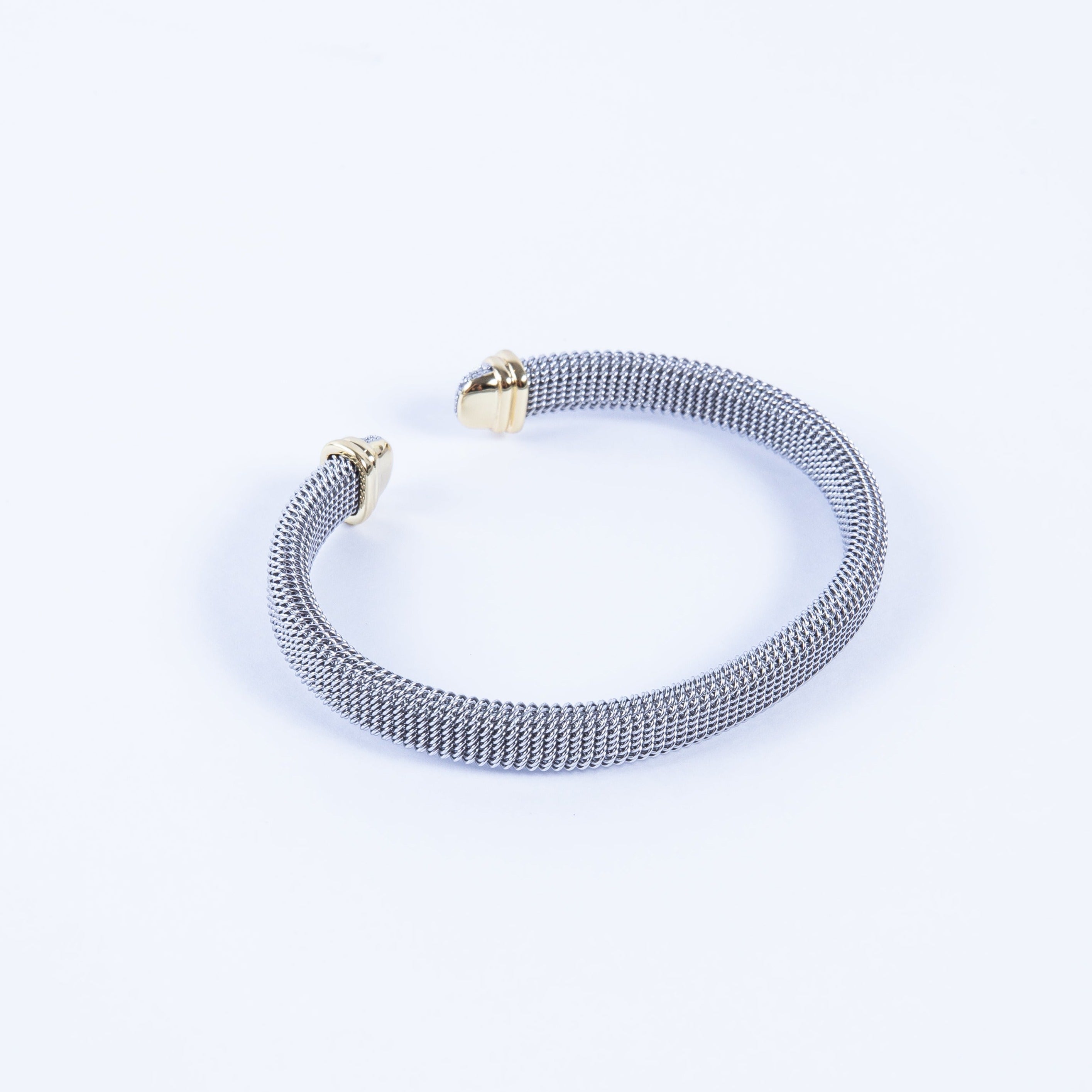 Pulsera Stainless Coil Cuff