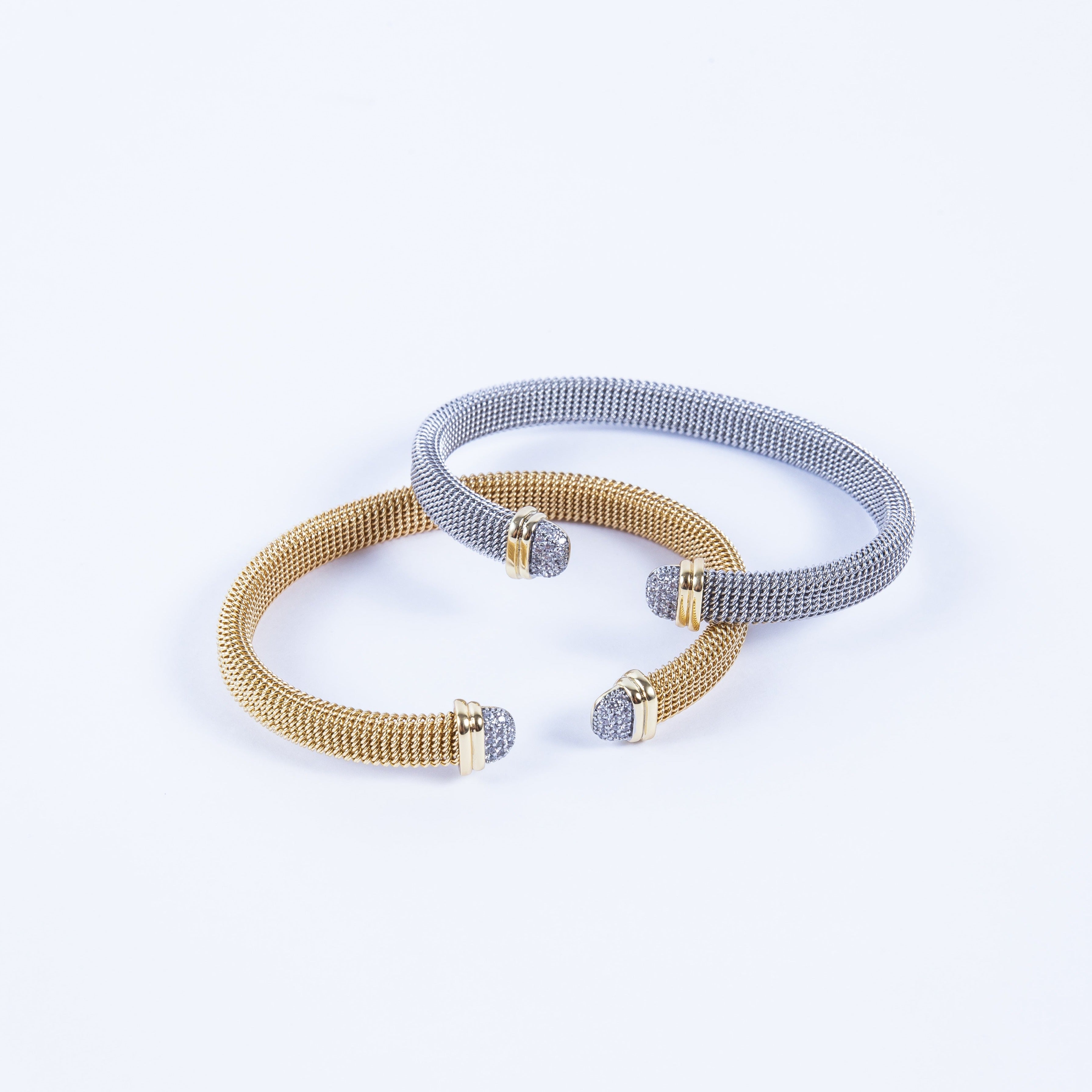 Pulsera Stainless Coil Cuff
