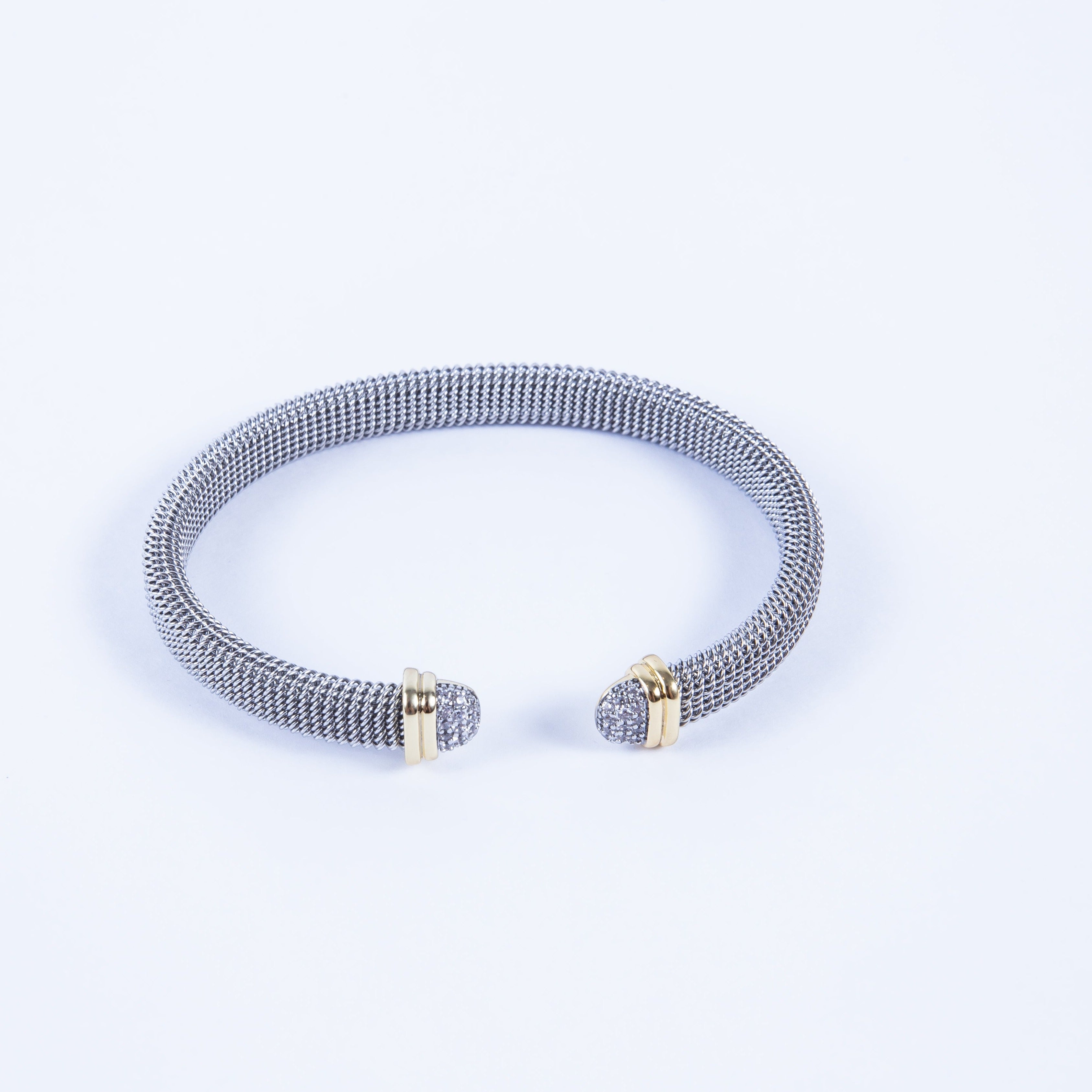 Pulsera Stainless Coil Cuff