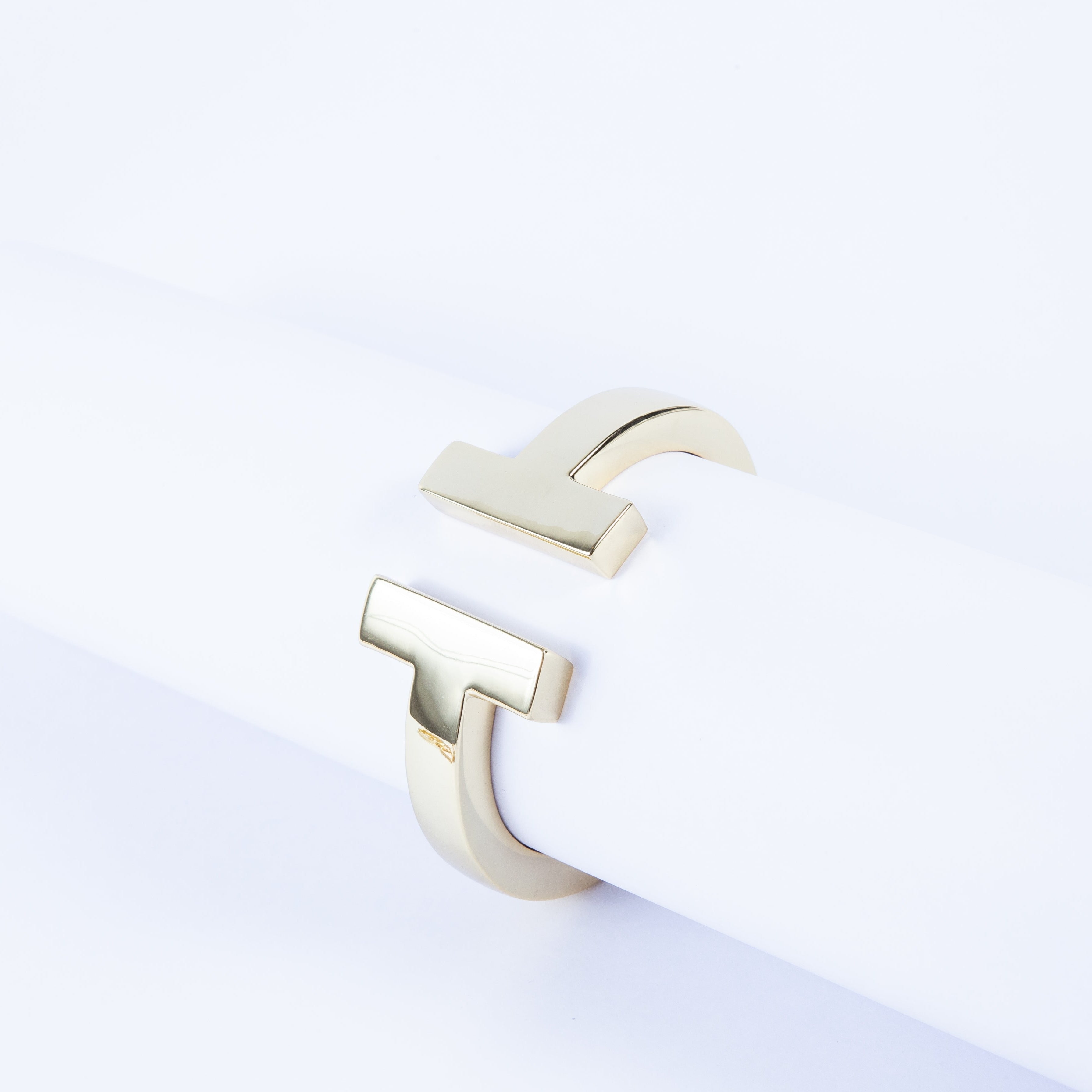 Pulsera Stainless Gran Double Bar Gold