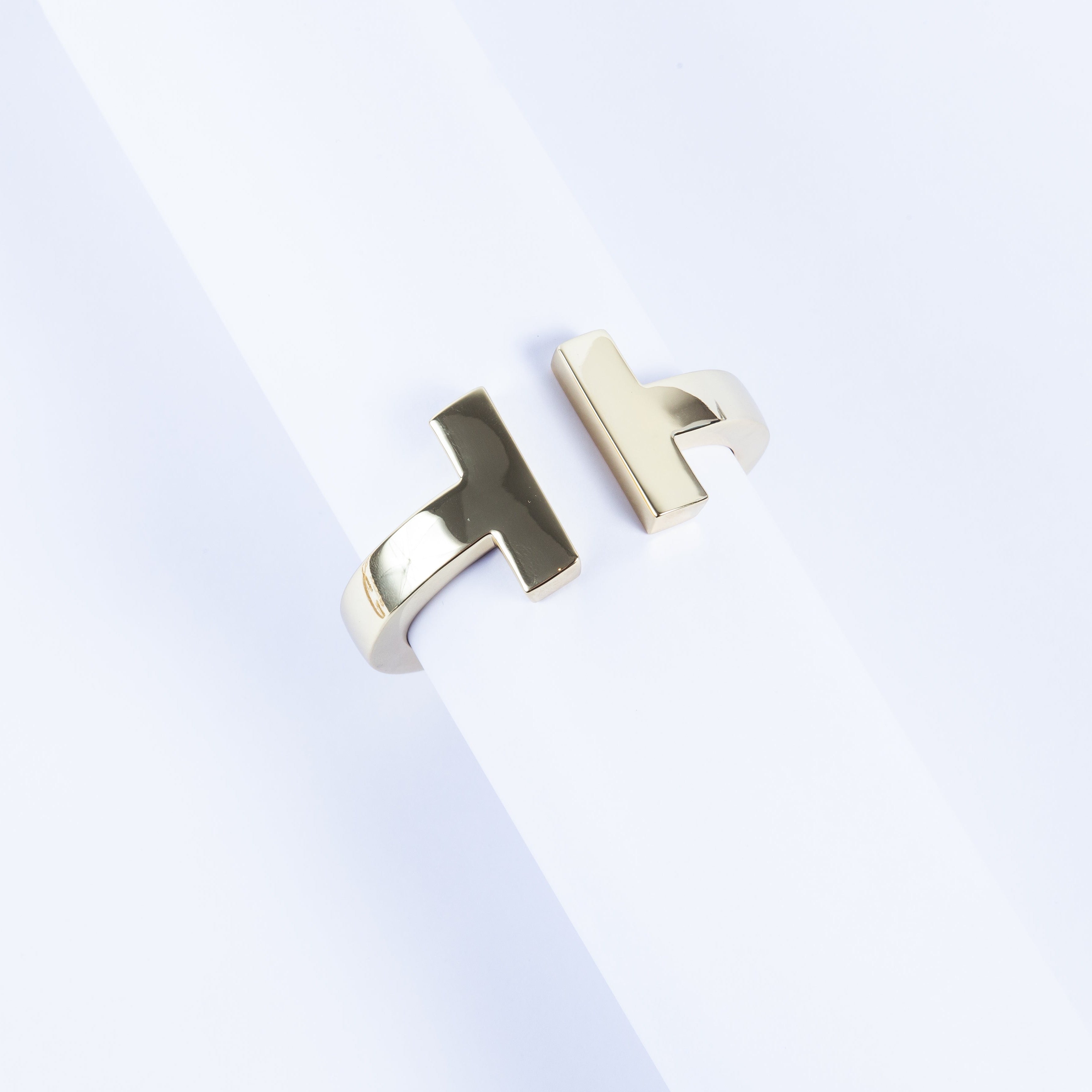 Pulsera Stainless Gran Double Bar Gold