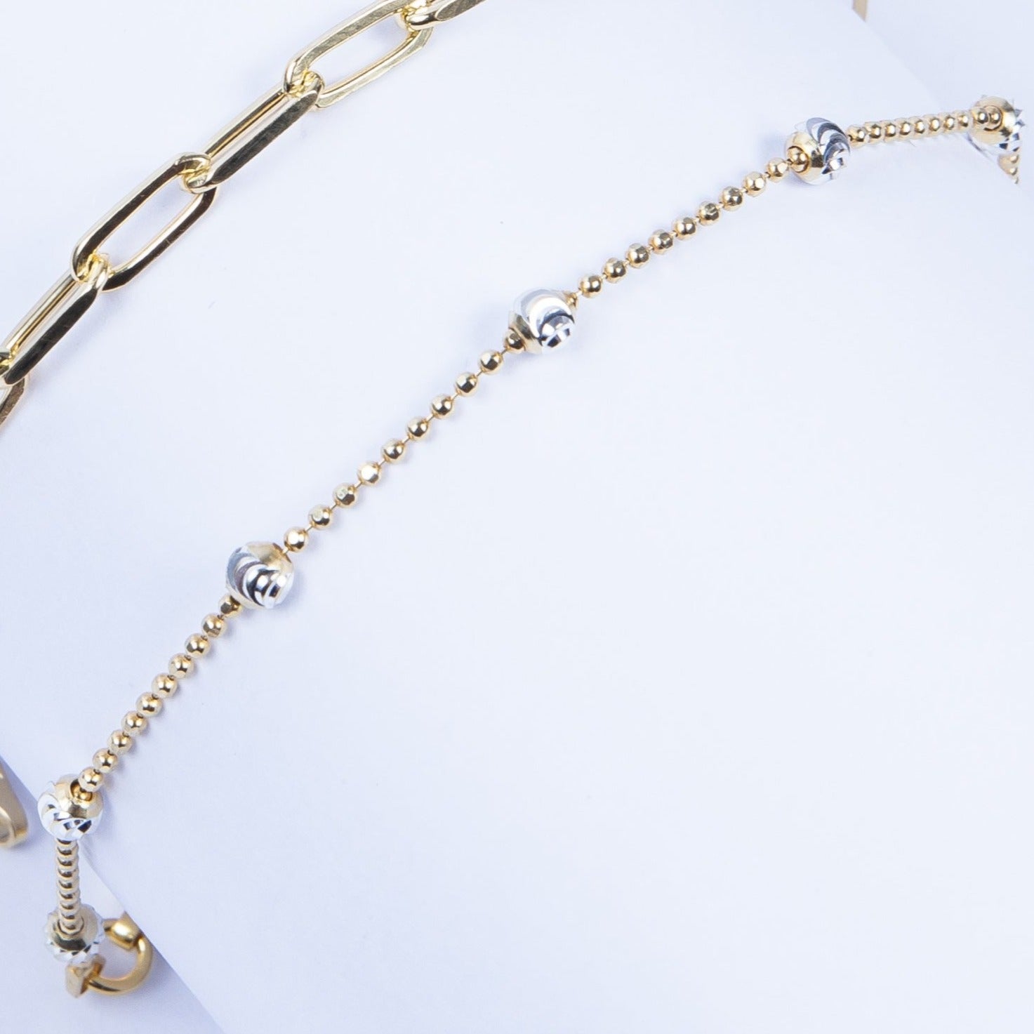 Pulsera SS Bubbly Dot Bicolor Bracelet