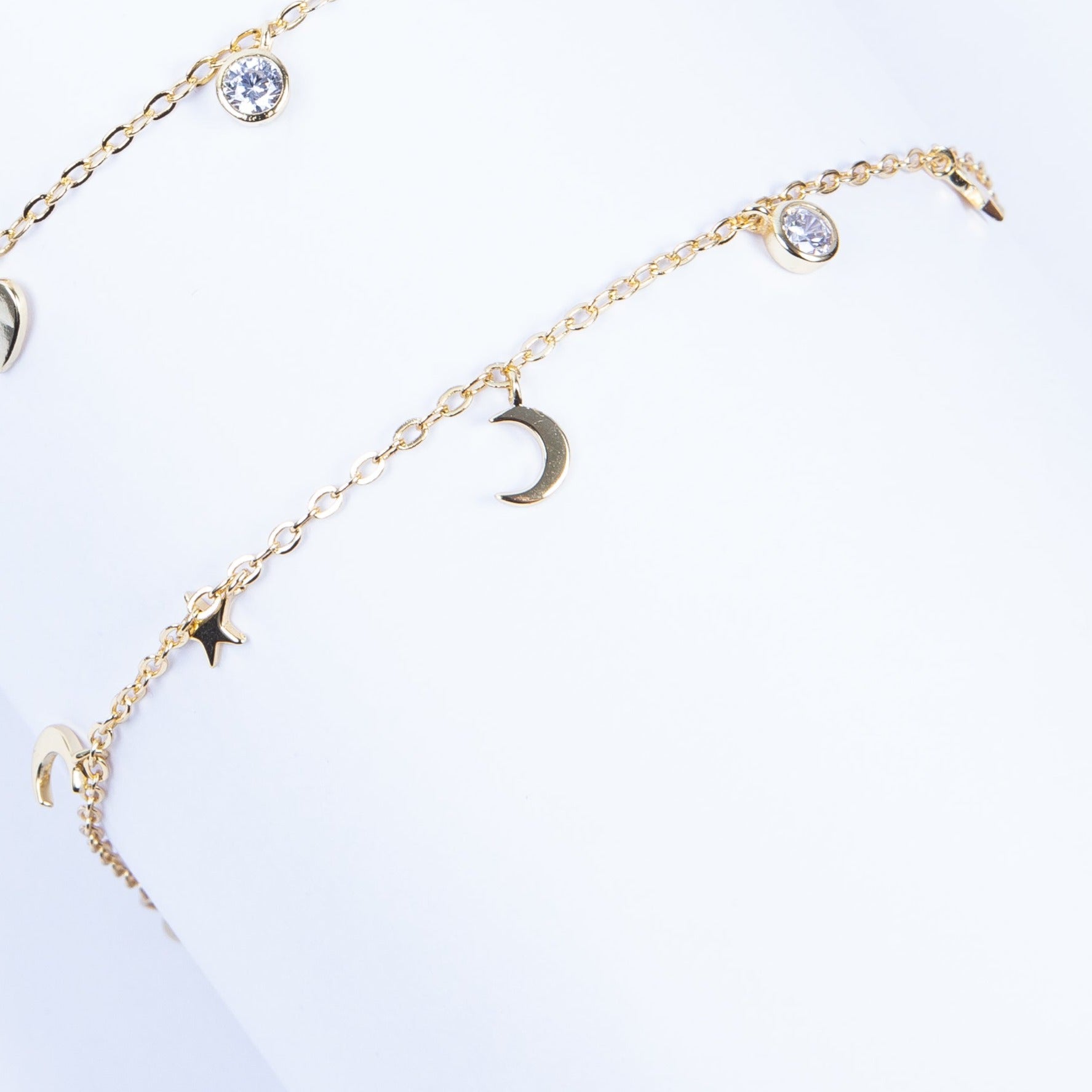 Pulsera SS Moony Cz Bracelet
