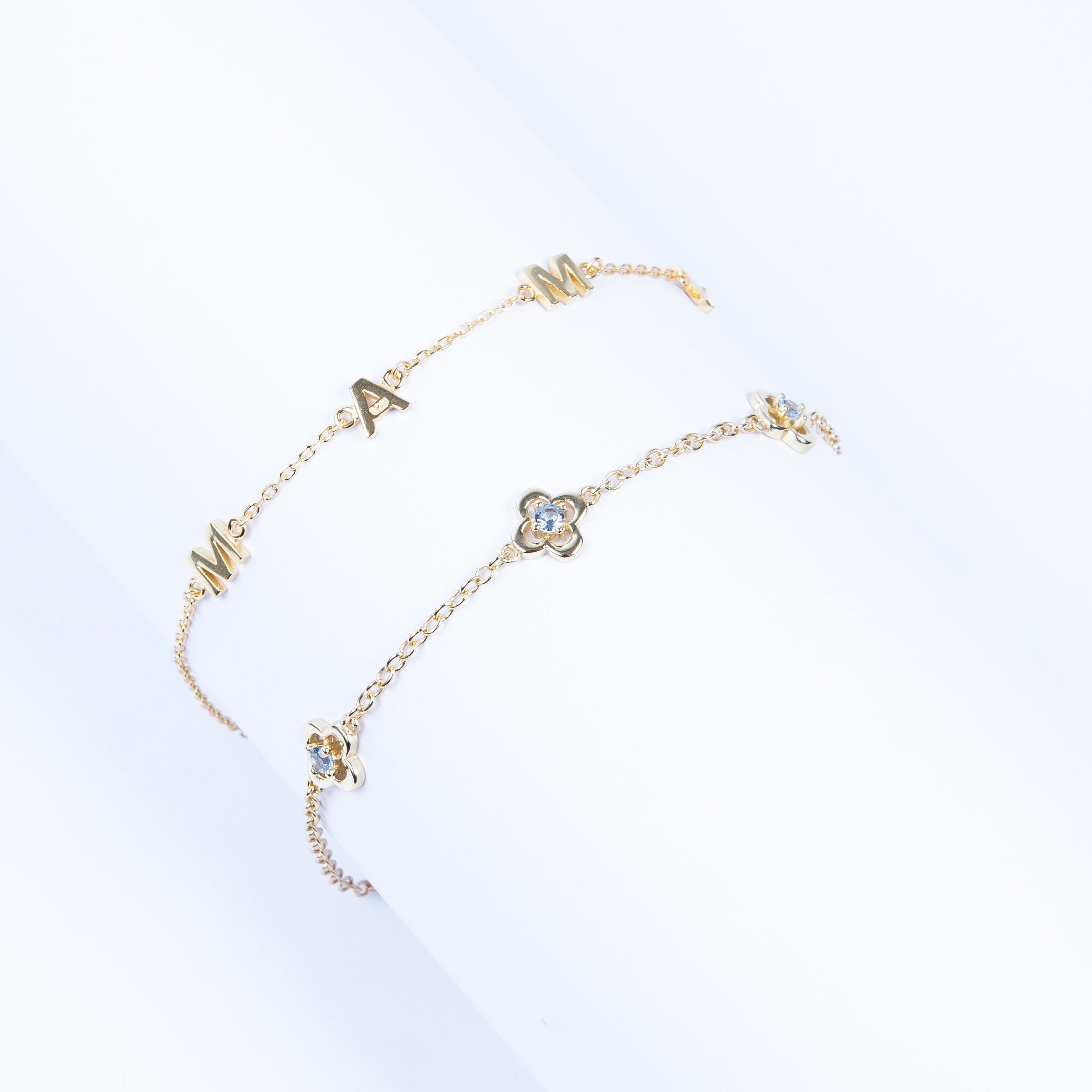 Pulsera Clover CZ Hollow